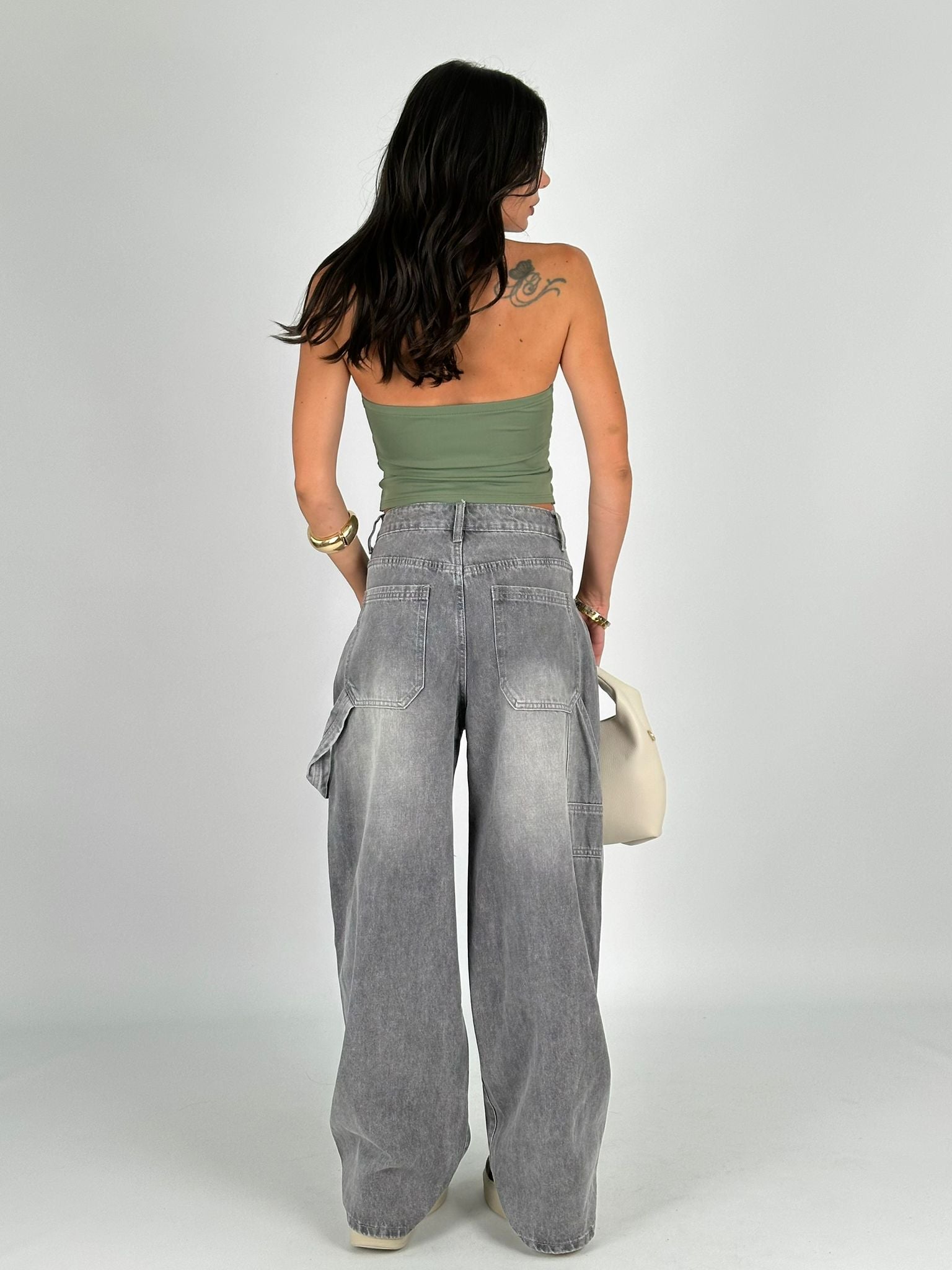 Jeans cargo Eres grigio