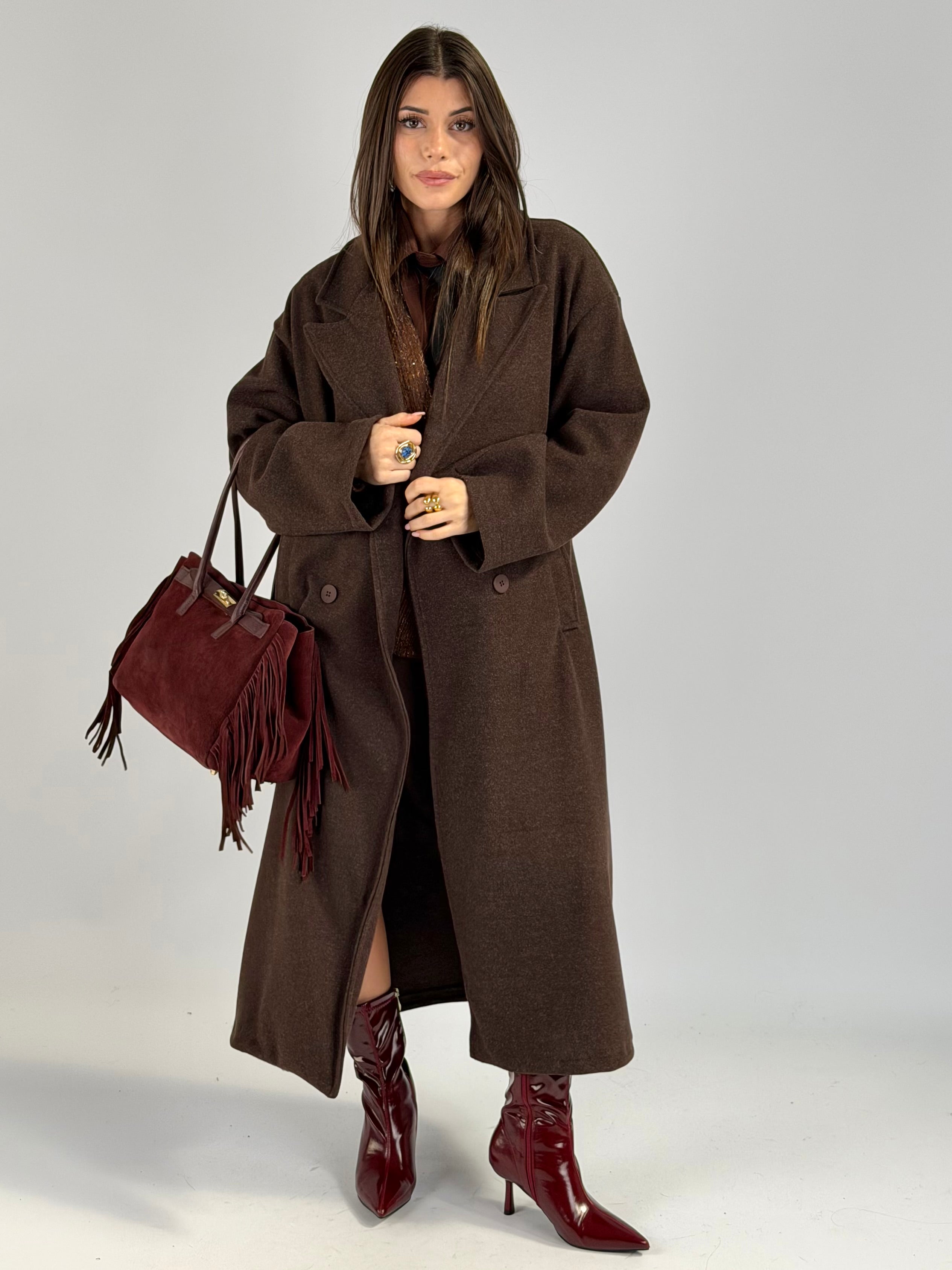 Maxi cappotto KIMBERLY moro