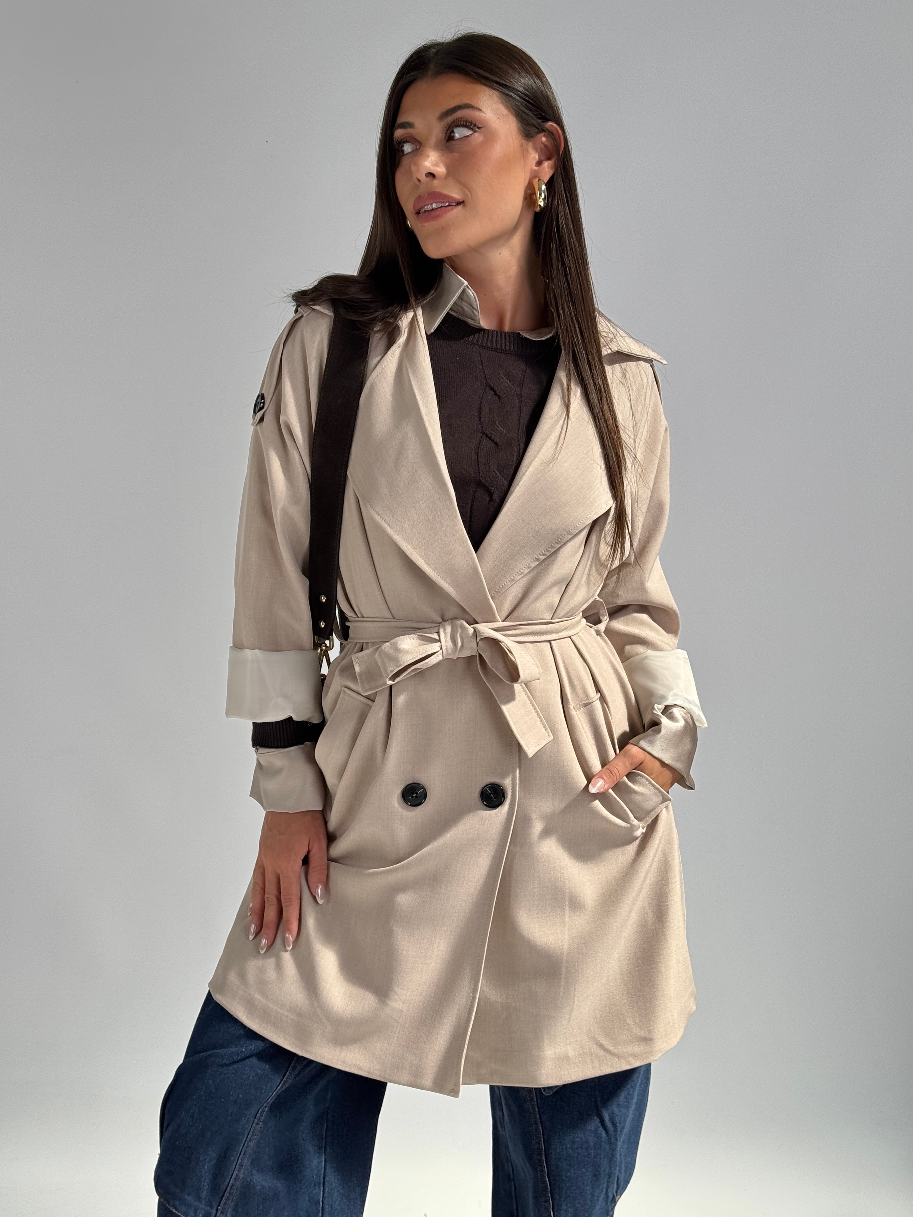 Trench 3/4 beige