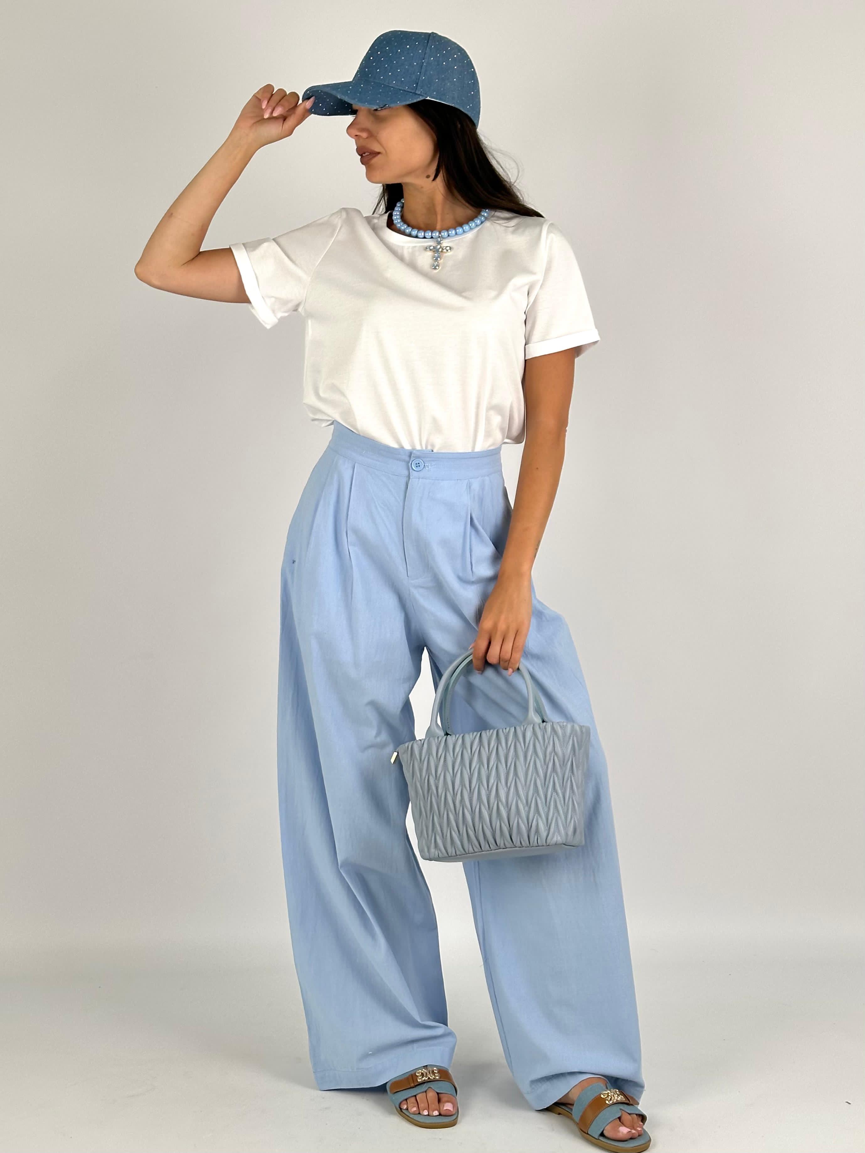 Pantalone completo Gracia celeste