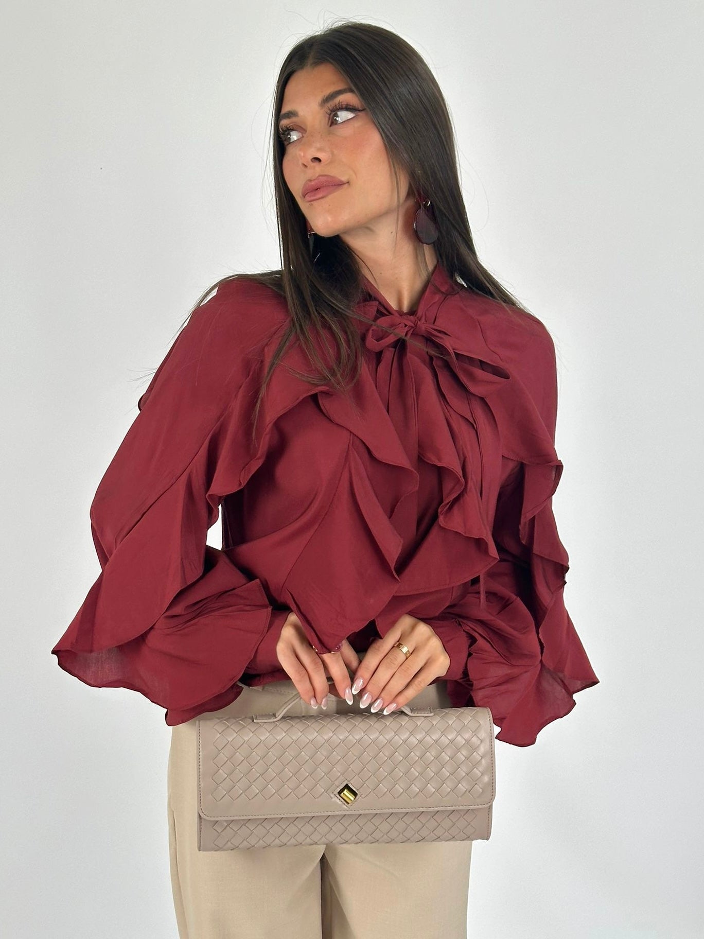 Borsa Catia beige