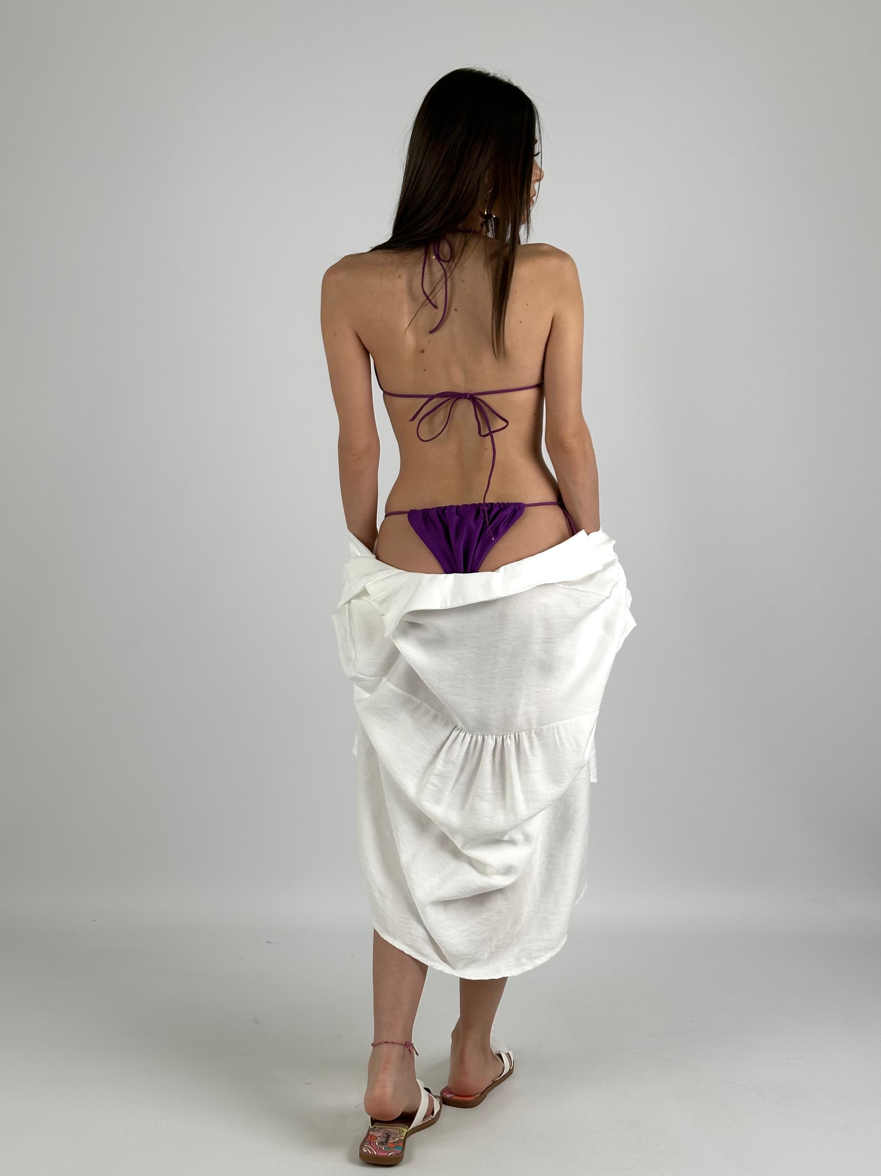 Costume Chiara viola