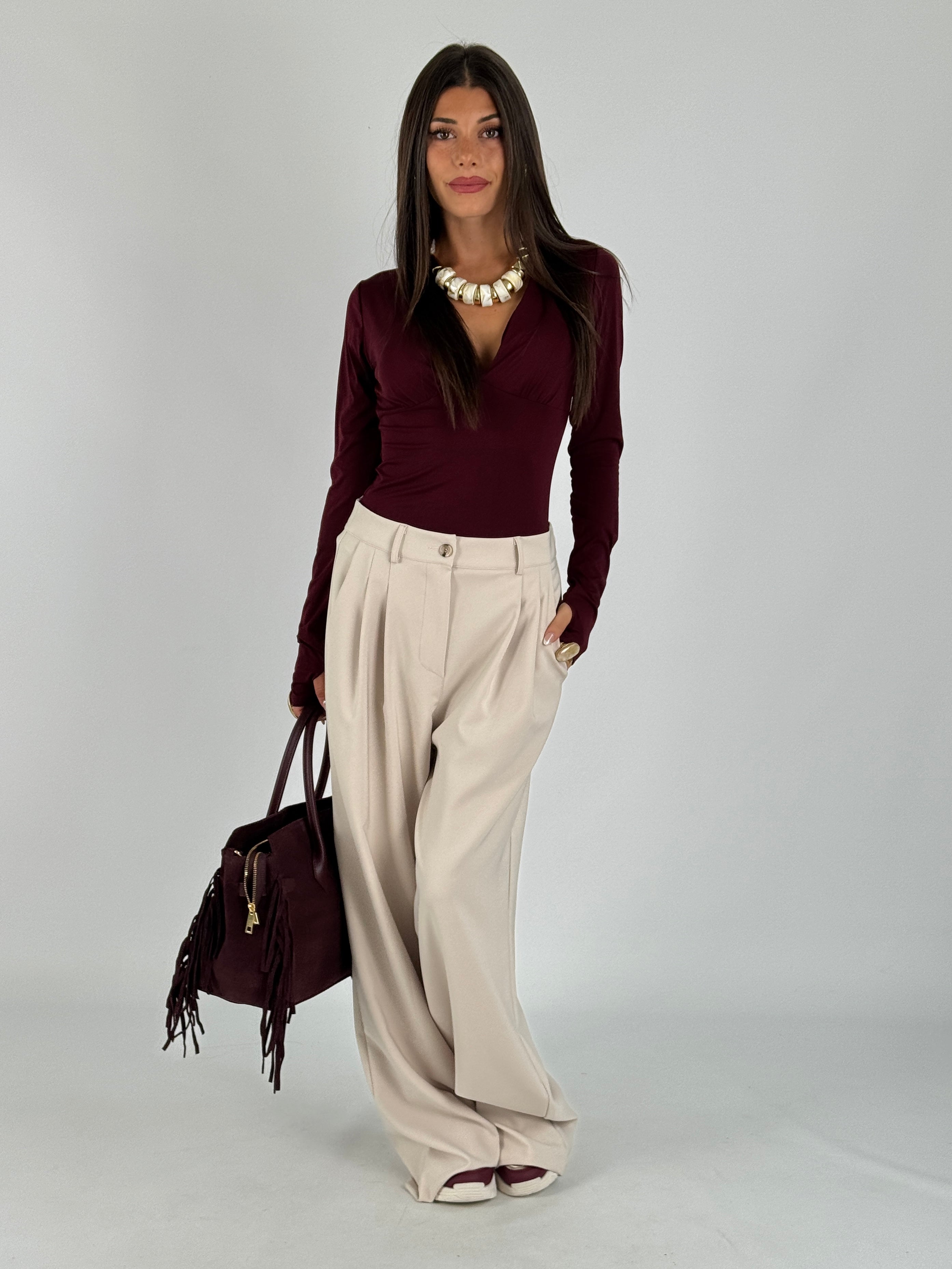 Pantalone Ambra beige