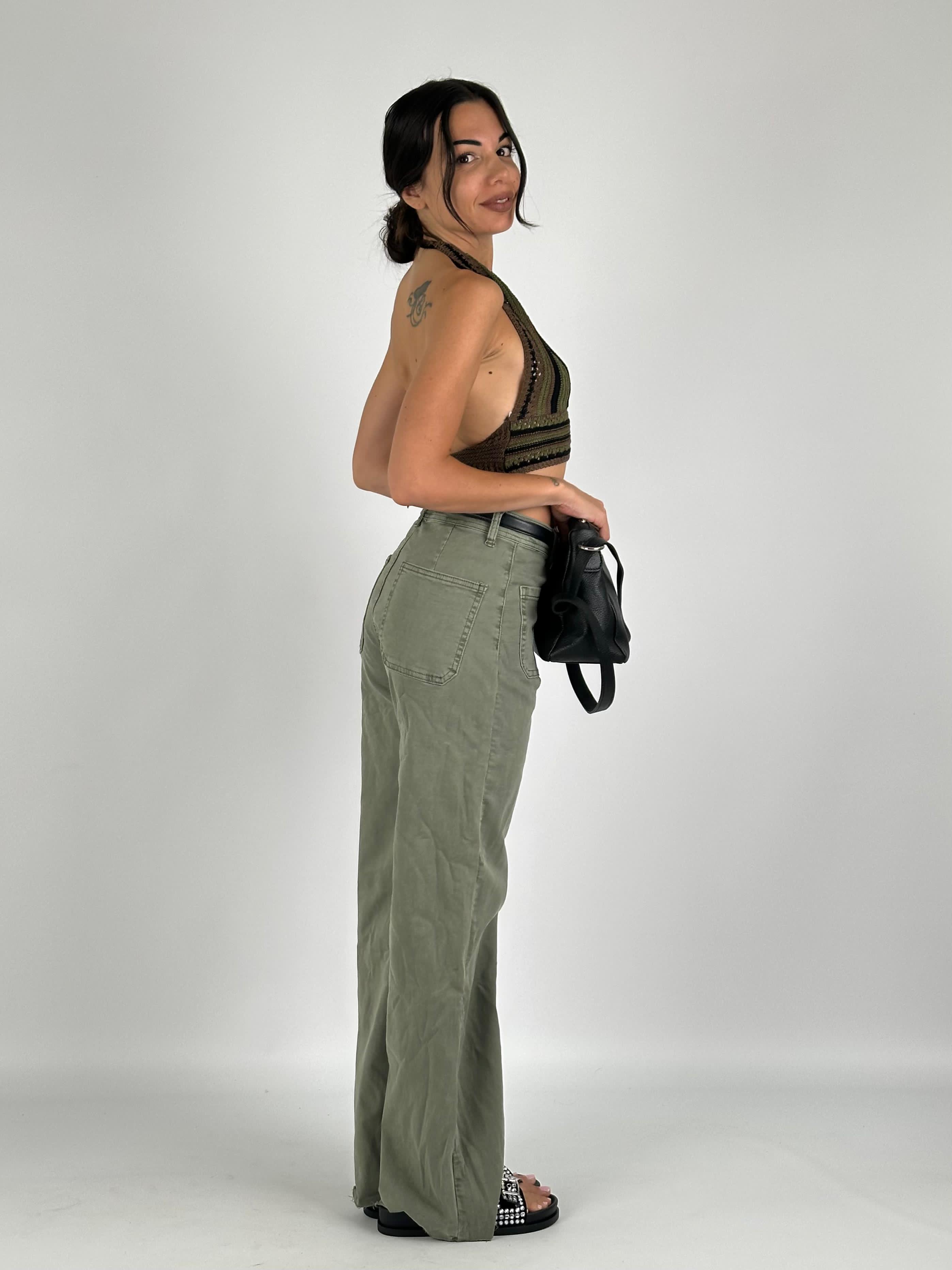 Jeans Ambra verde