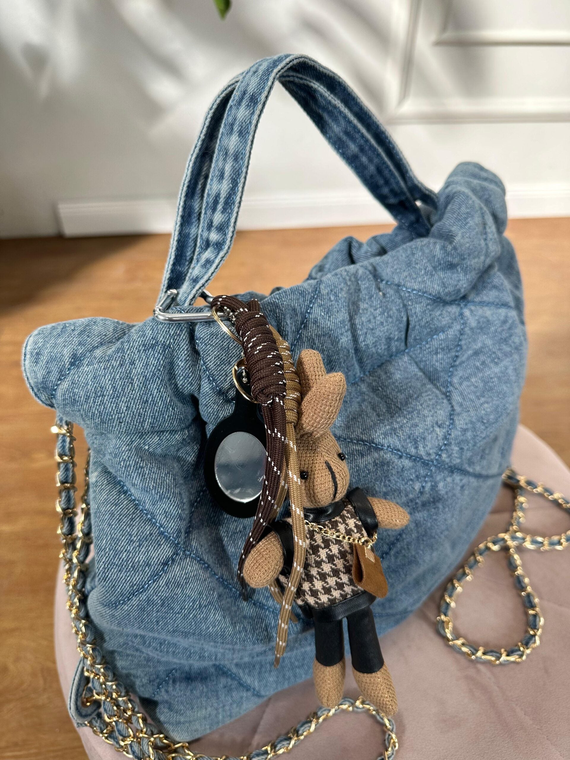 ZAINO BORSA DENIM