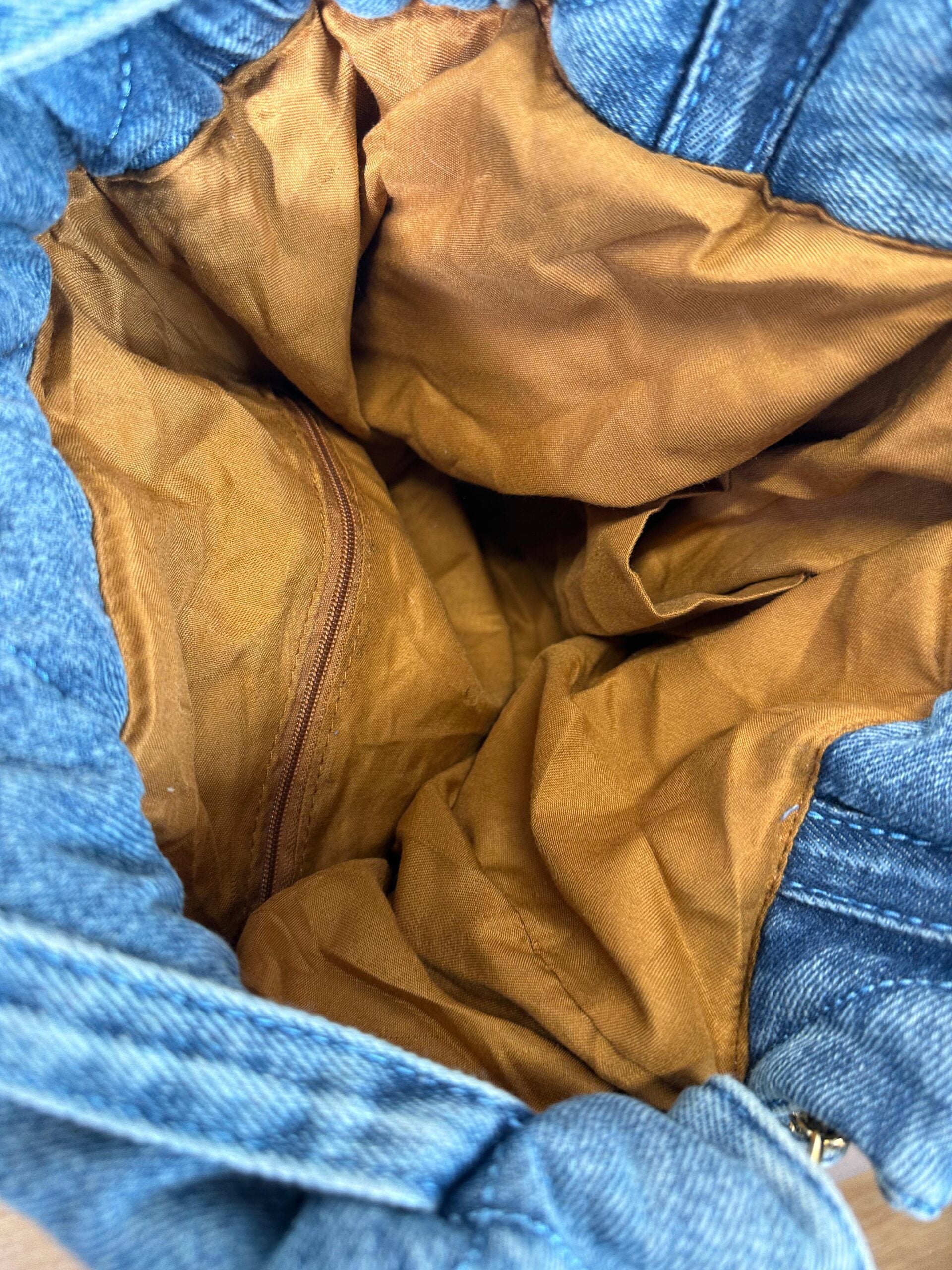 ZAINO BORSA DENIM