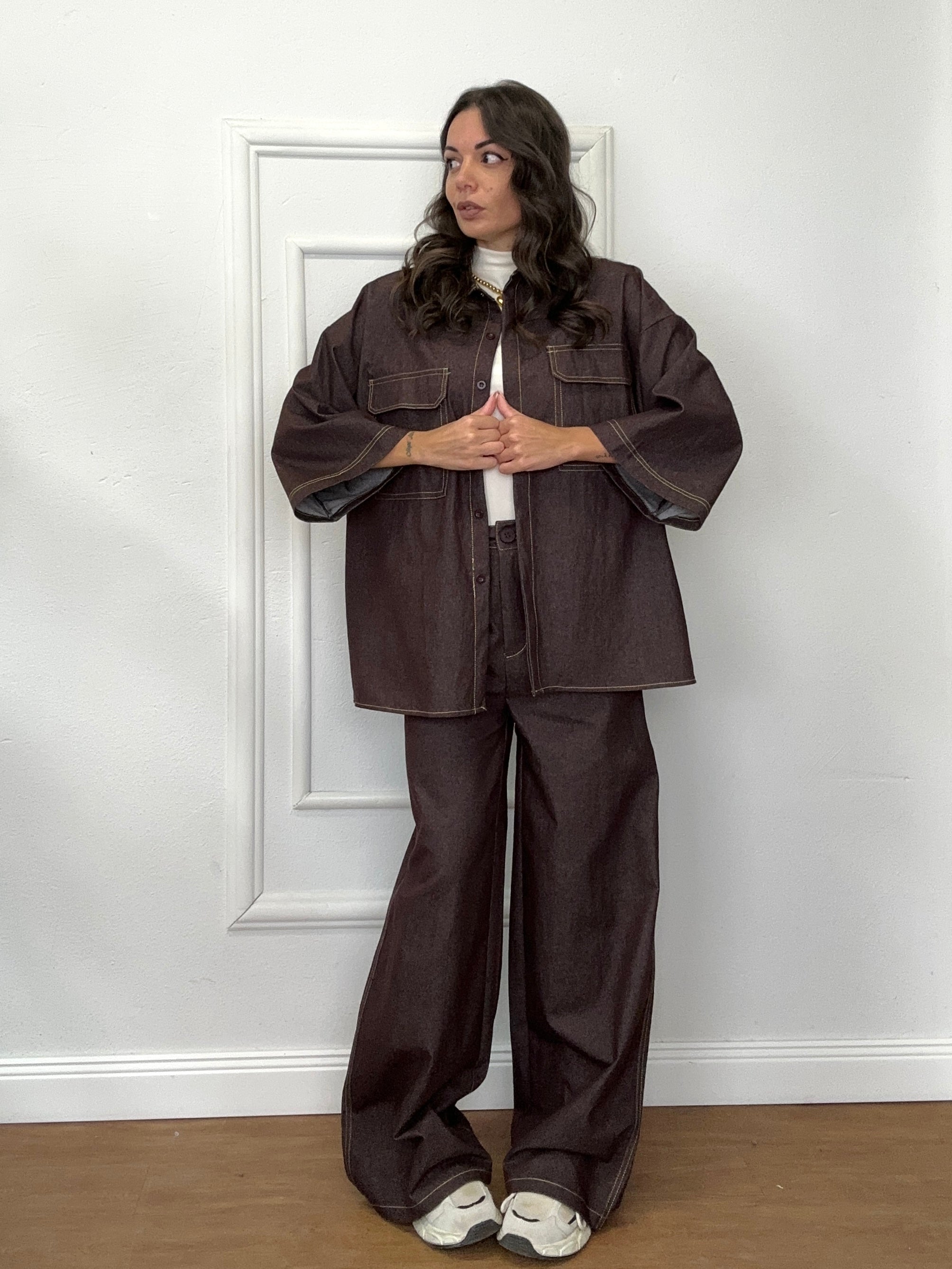 Pantalone NEW COLLECTION marrone