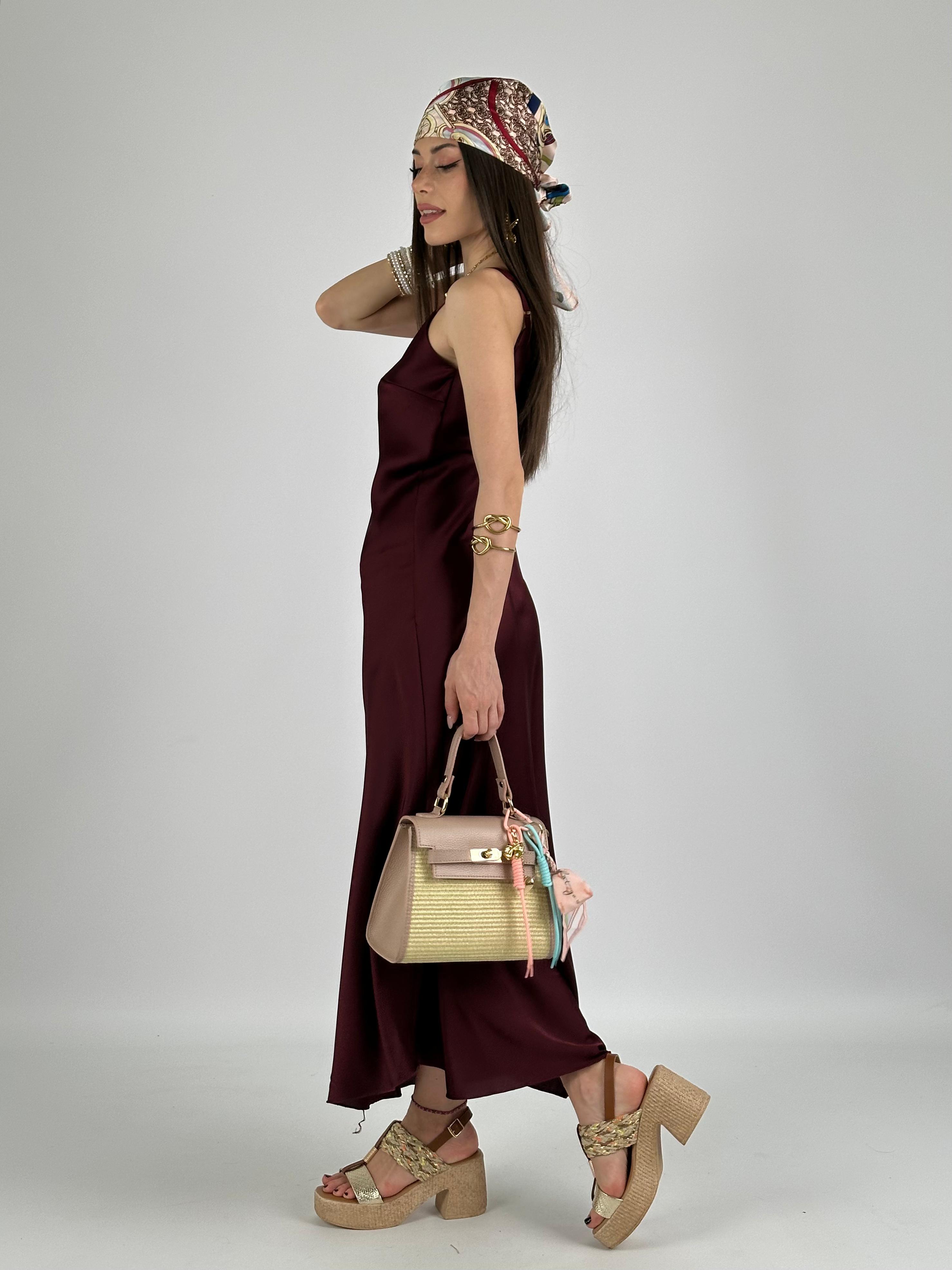 Abito madame bordeaux