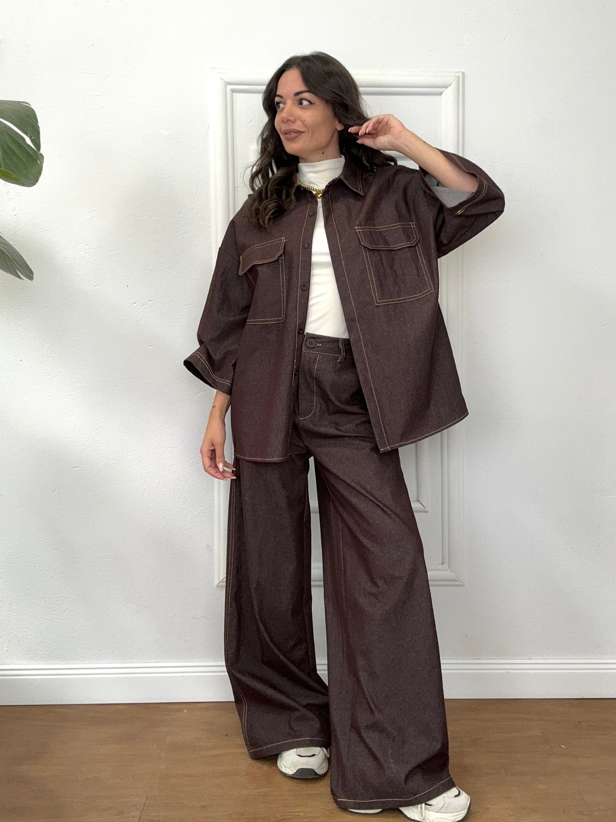 Pantalone NEW COLLECTION marrone