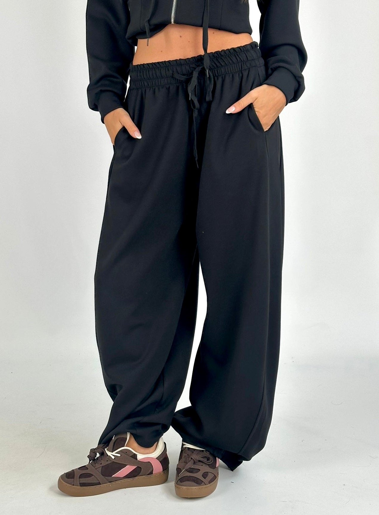 Pantalone tuta Gemma nero