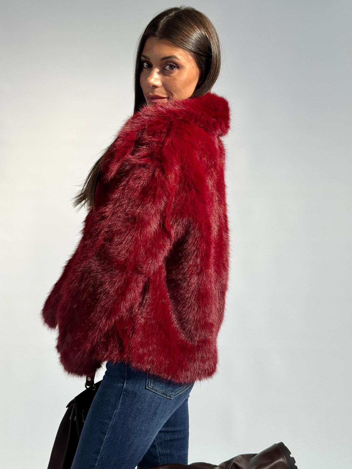Pelliccia Gemma bordeaux