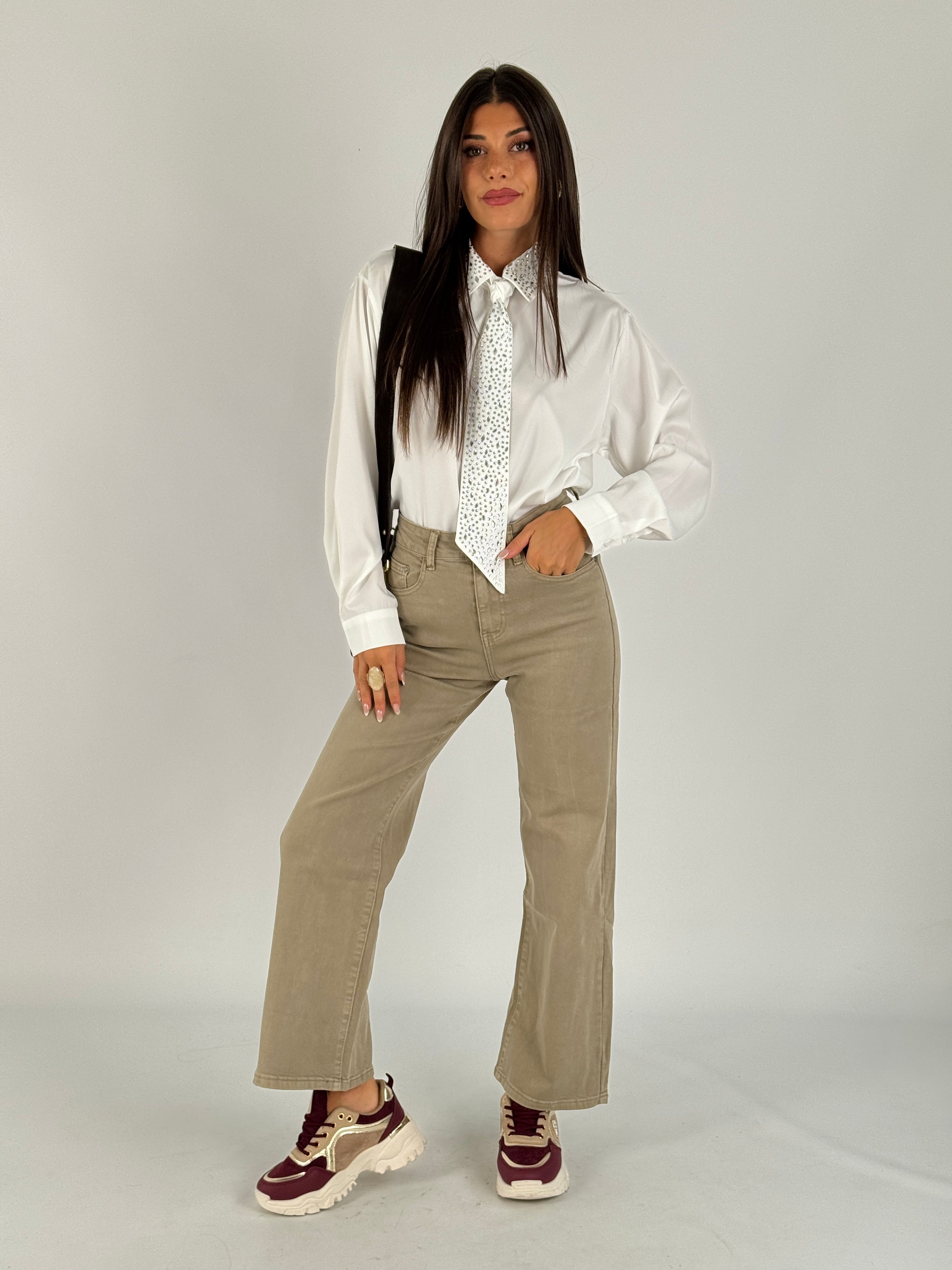 Jeans Vicy beige