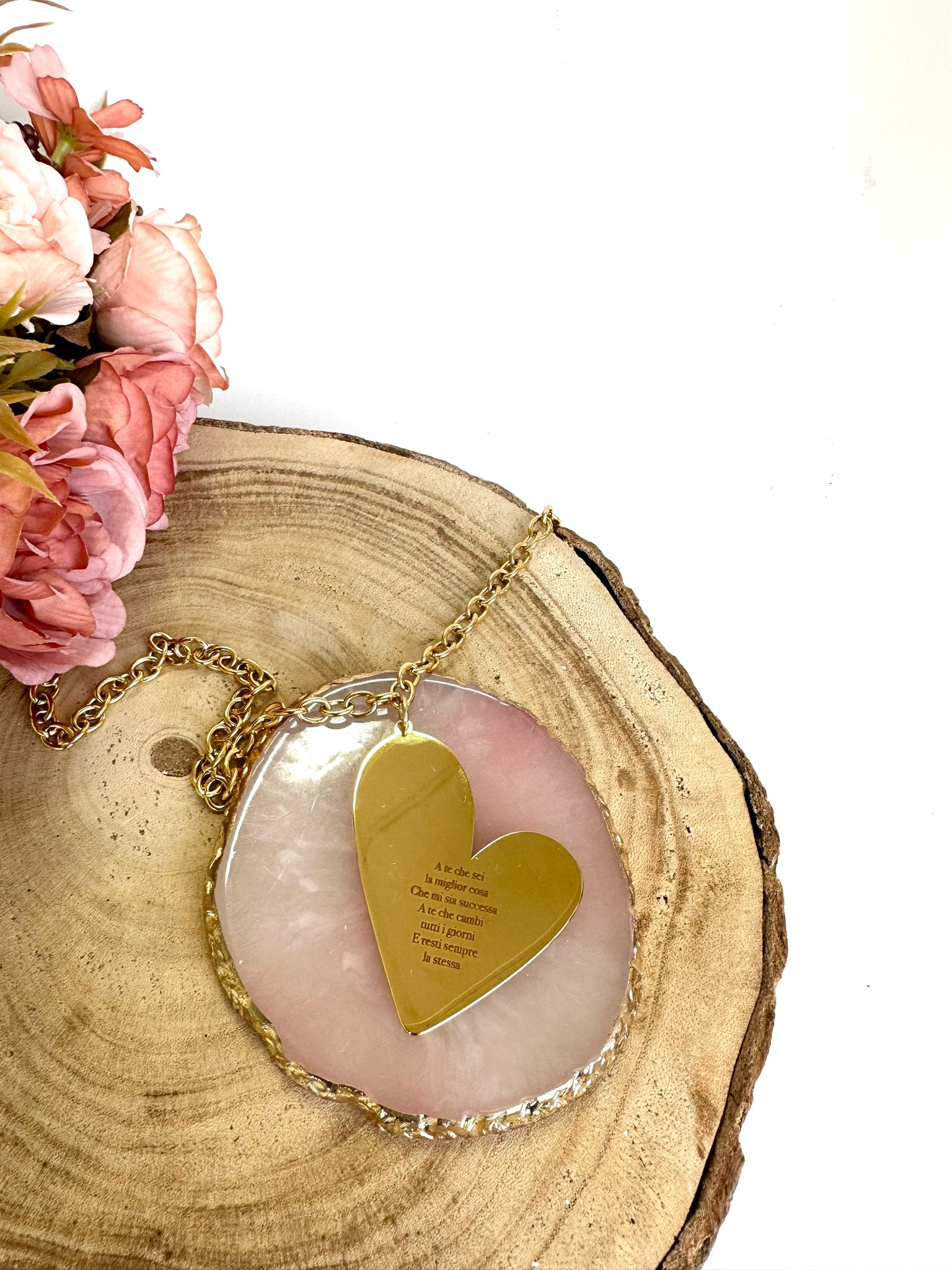 Collana CUORE MAXI personalizzabile
