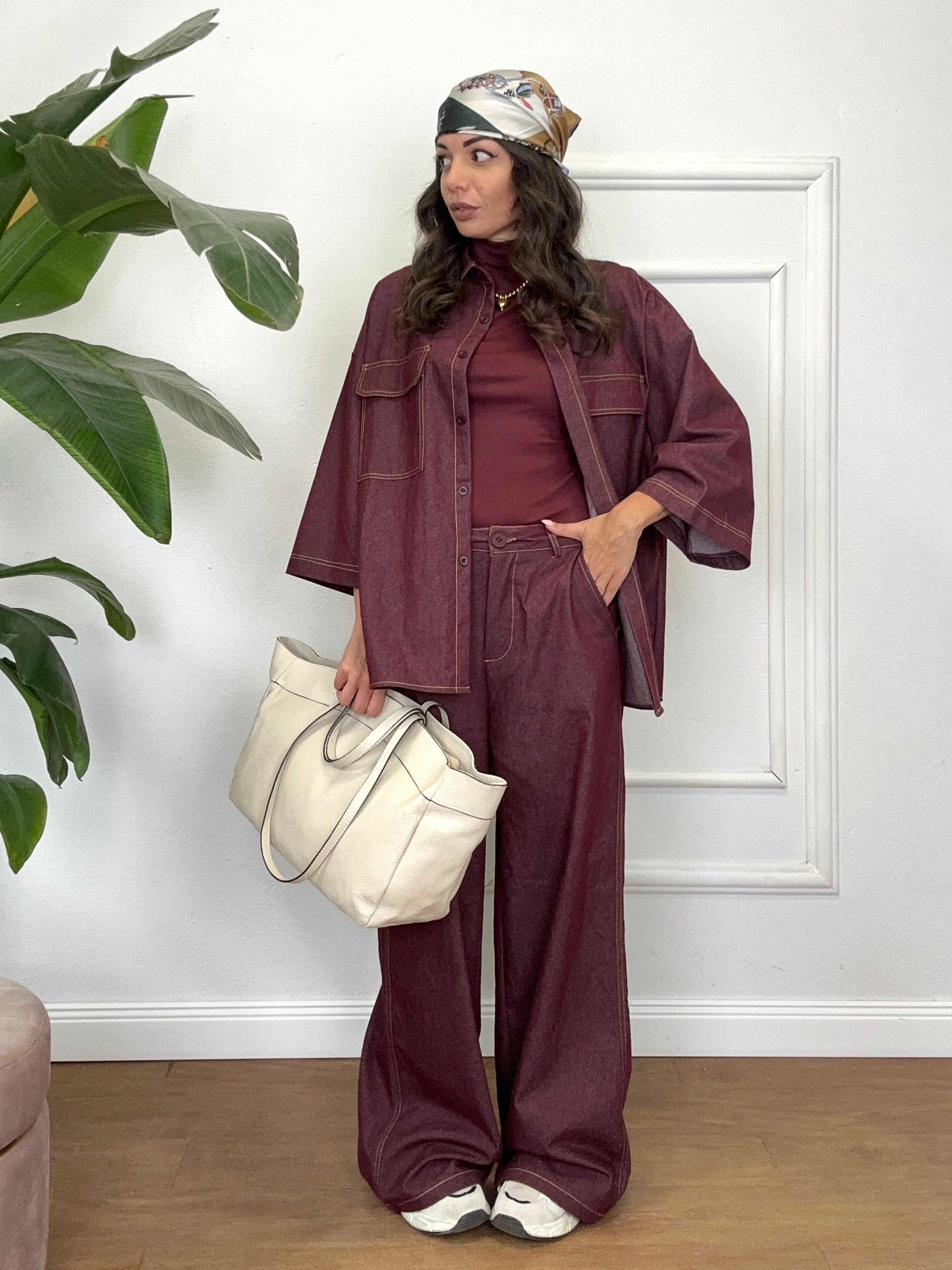 Giubbino giacca NEW COLLECTION prugna