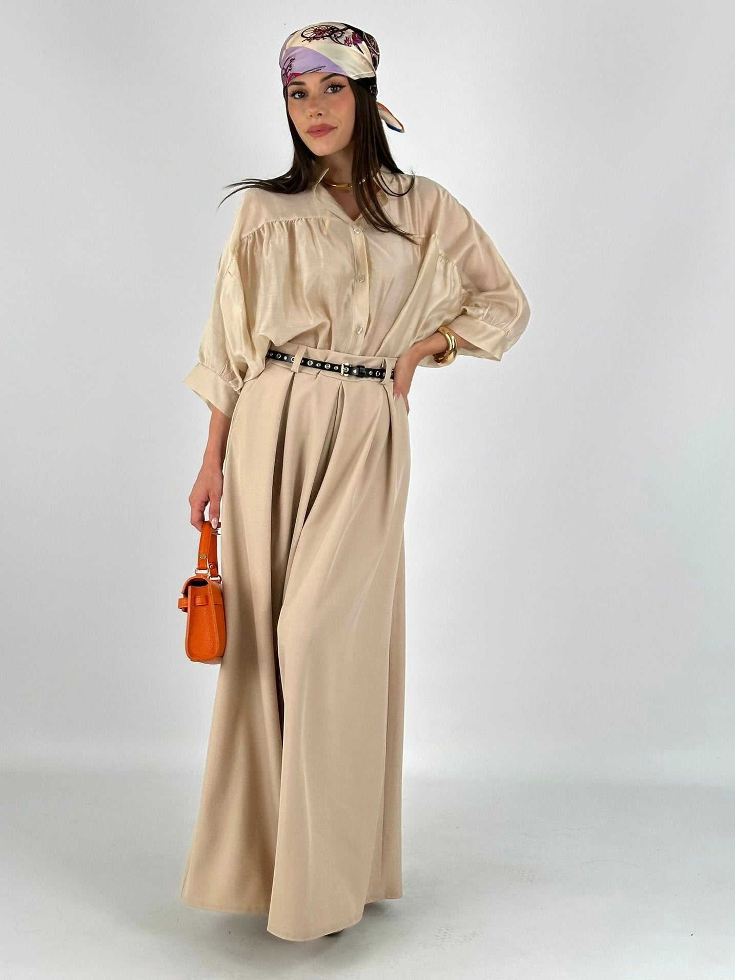 Pantalone Dorah beige