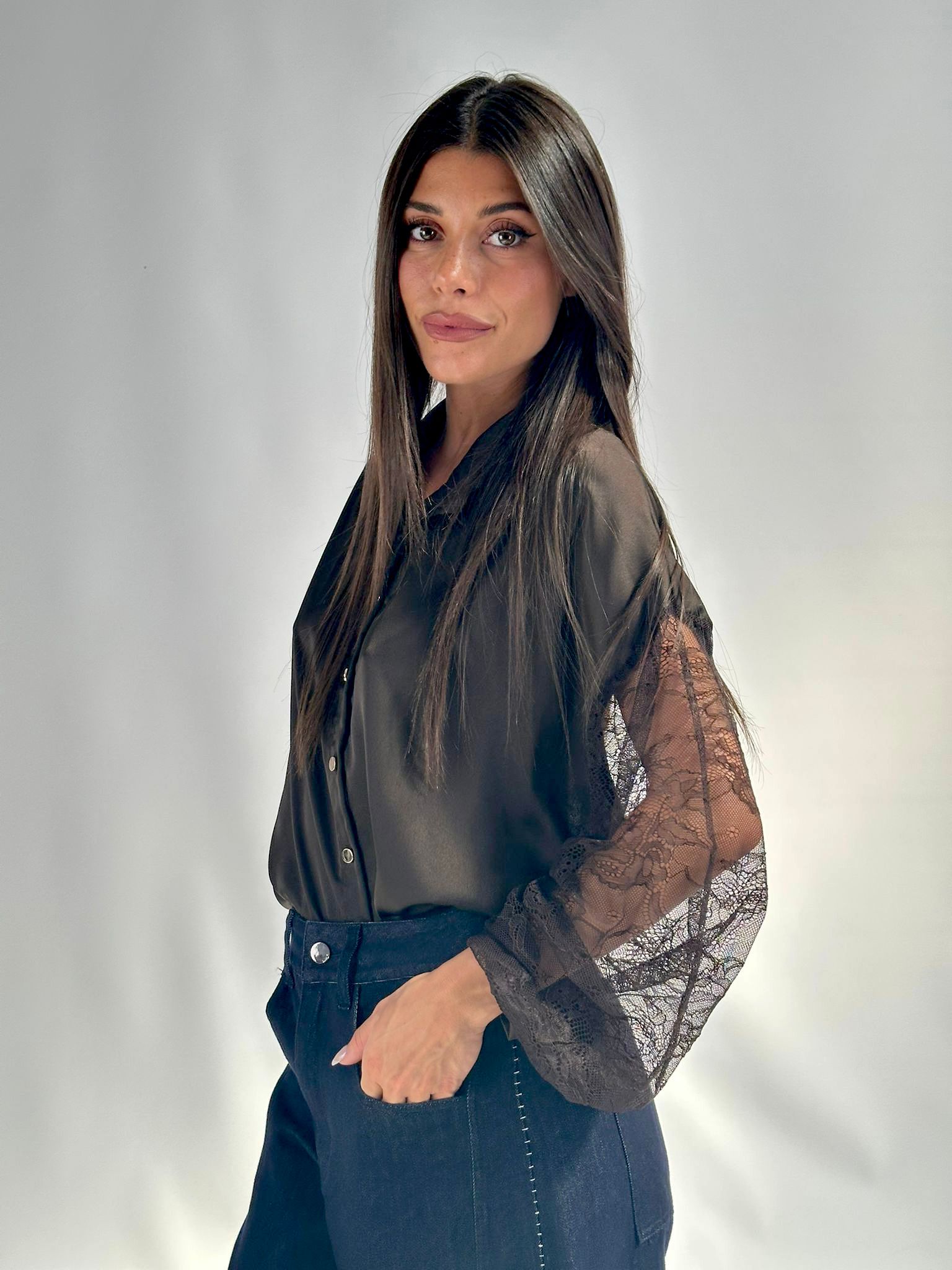 Camicia valeria nera