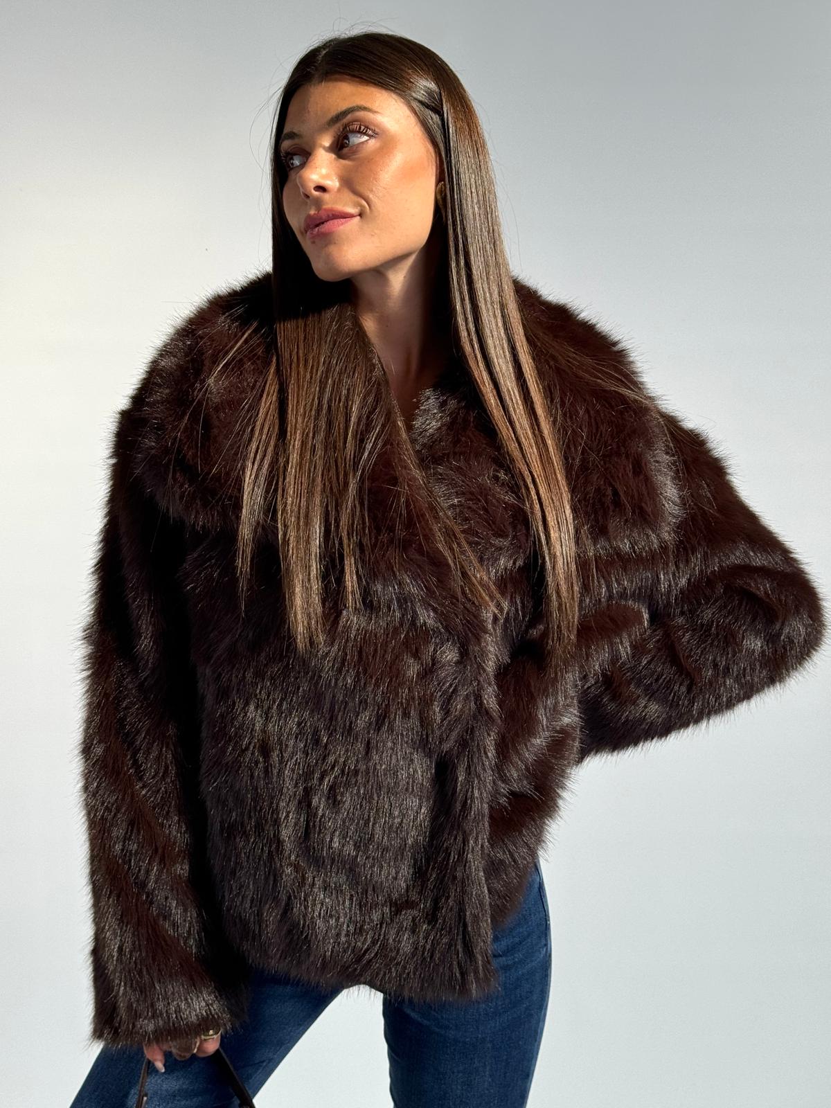 Pelliccia Gemma moro