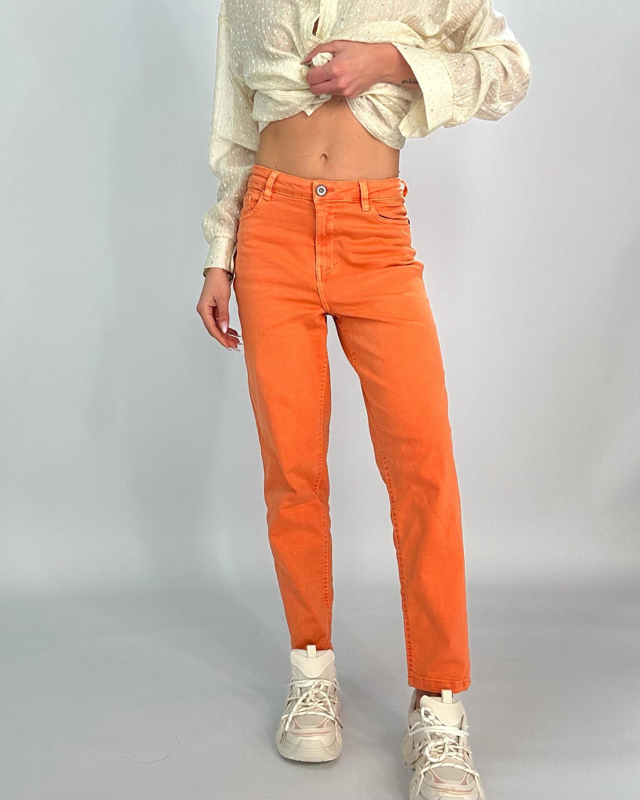 JEANS SPRING 389 arancione