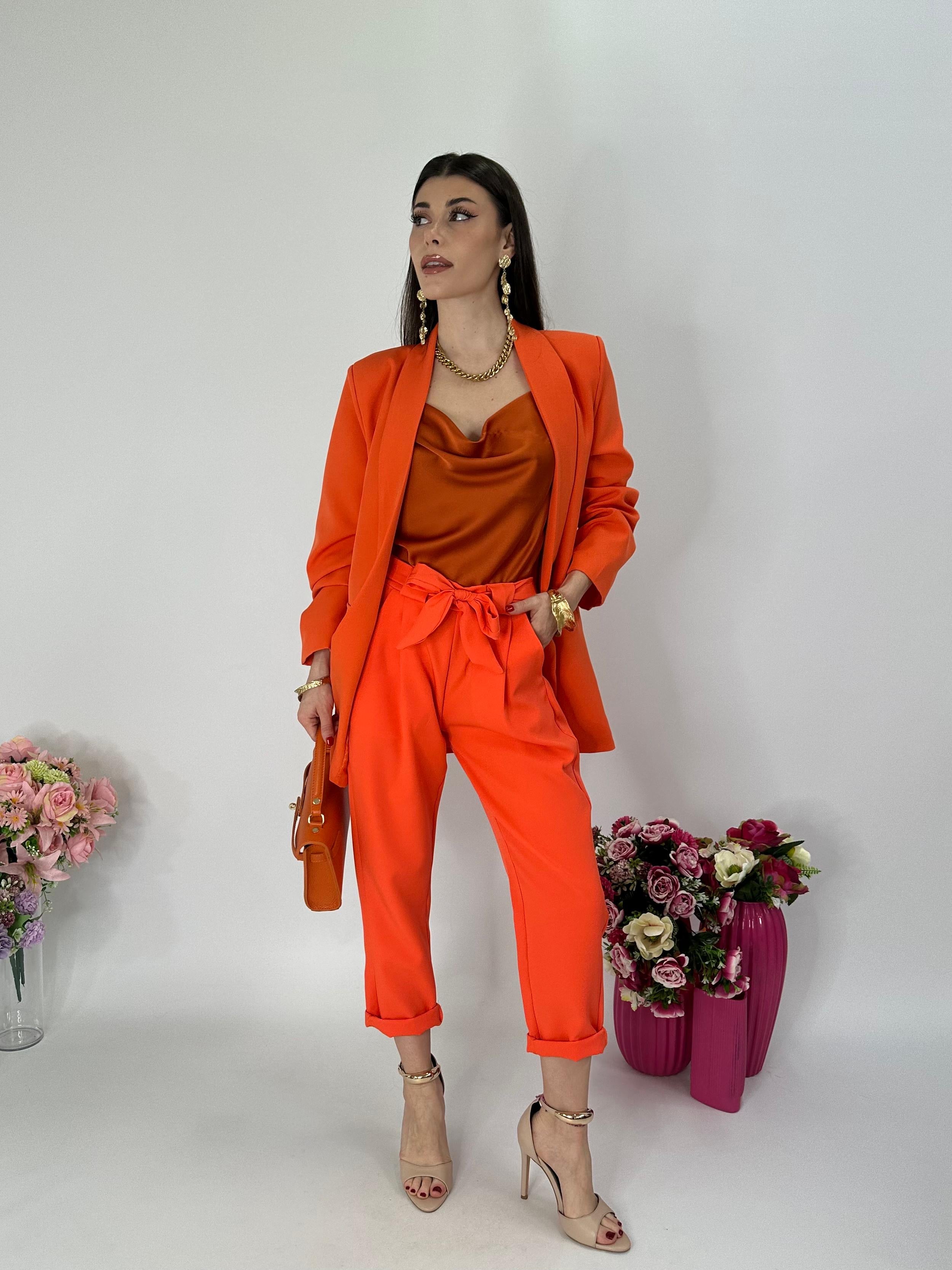 Pantalone Mon Amour arancio