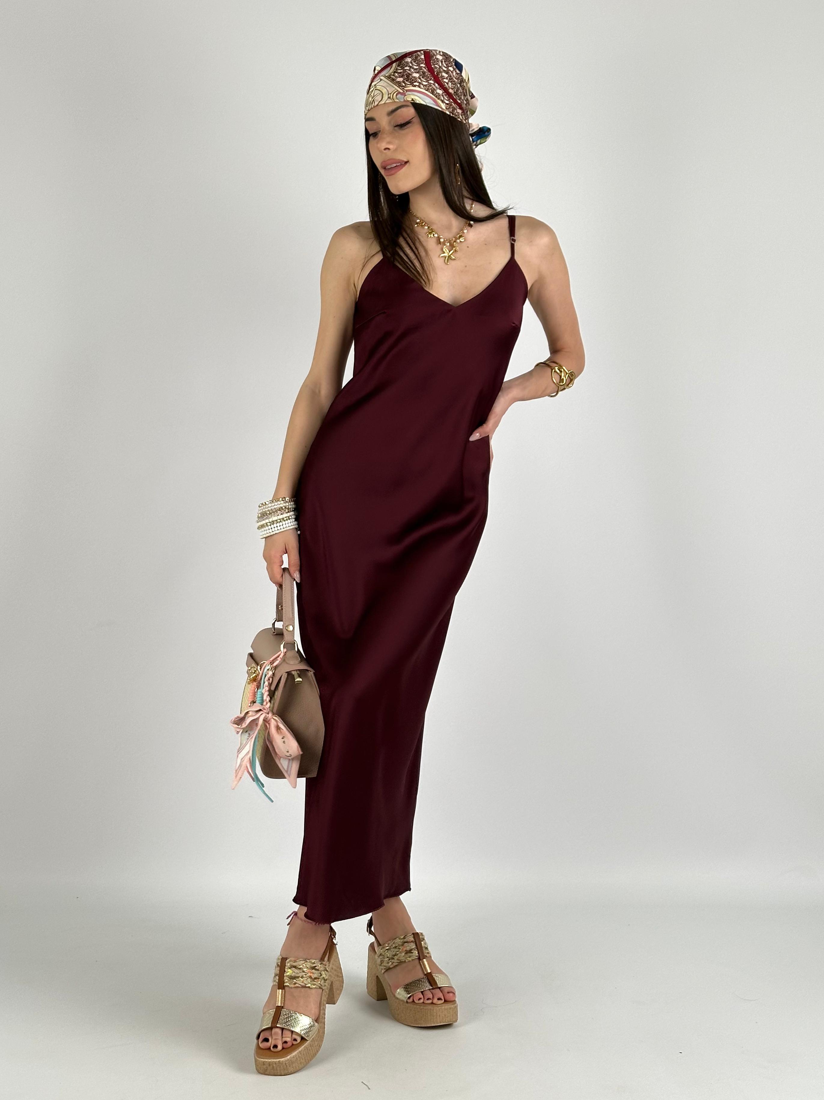 Abito madame bordeaux