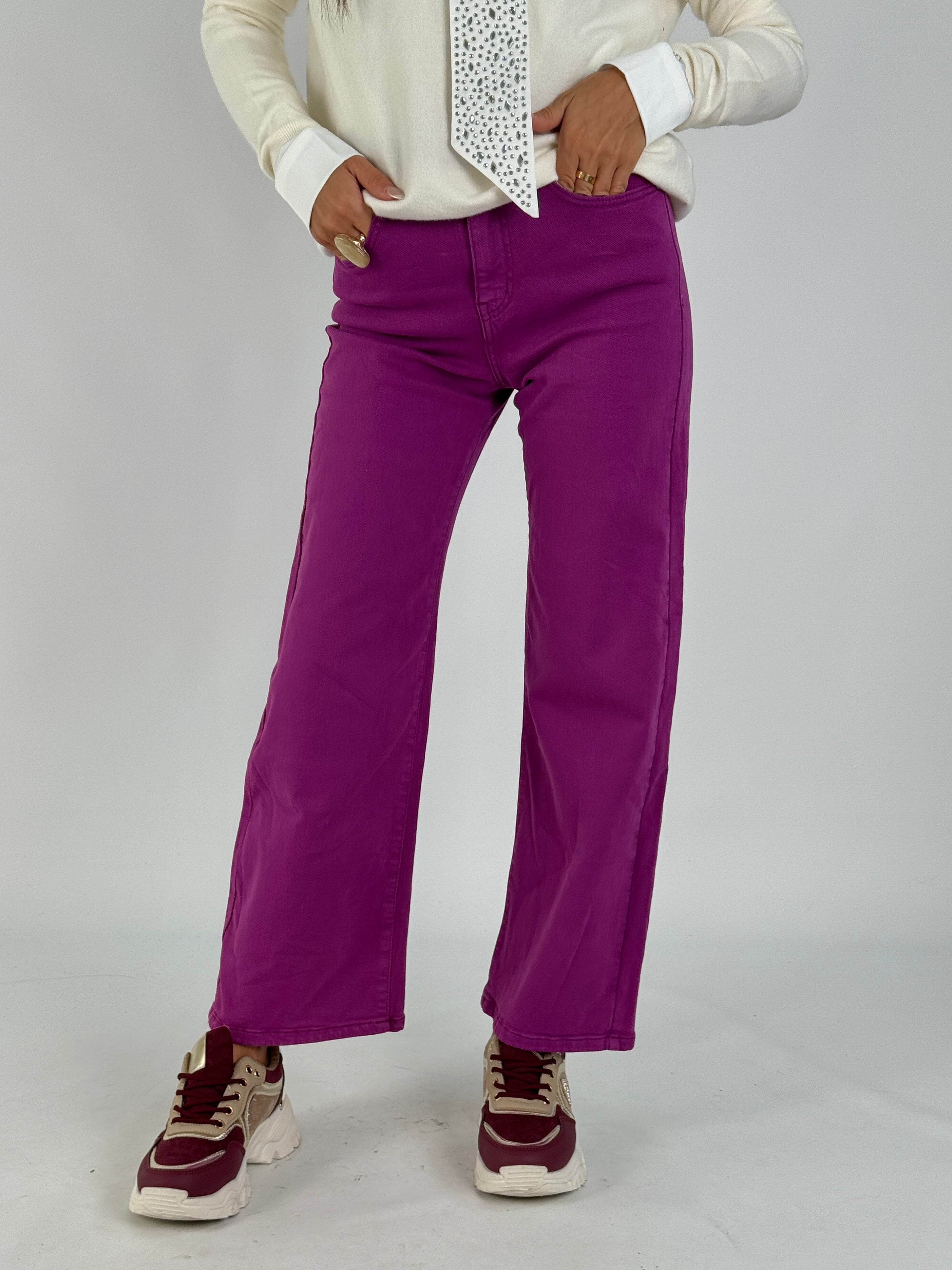 Jeans Vicy malva