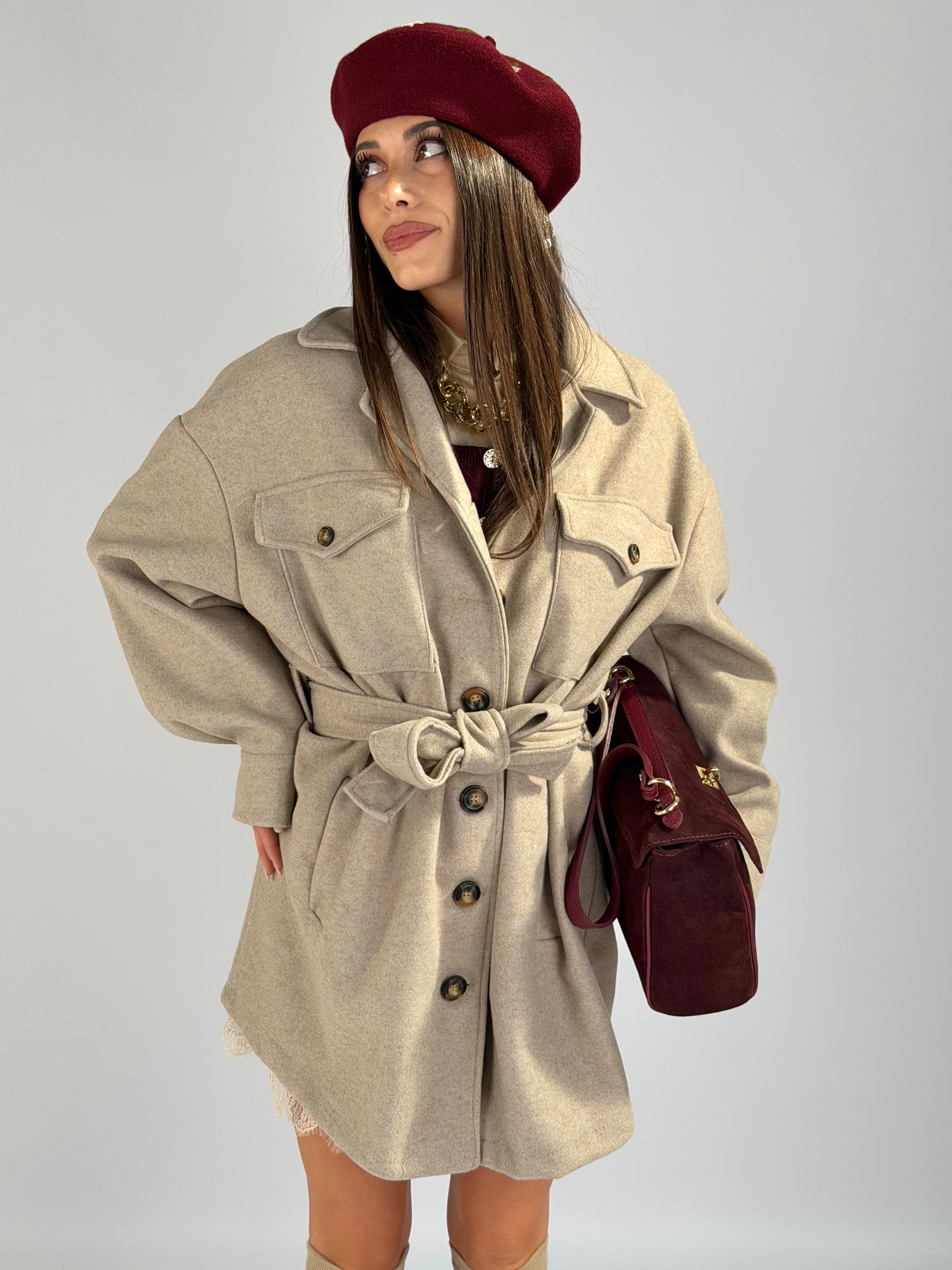 Cappotto Milena beige