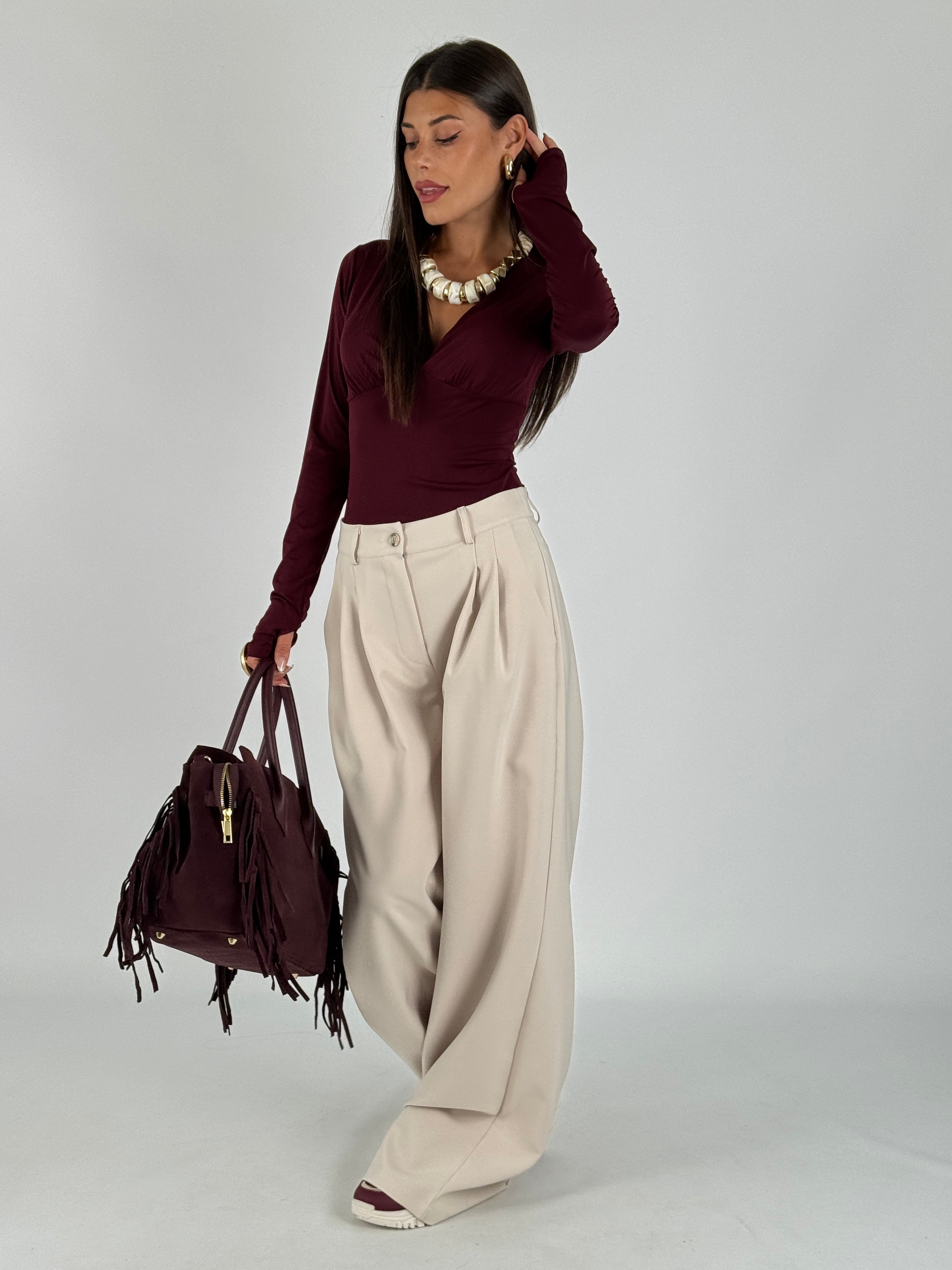 Pantalone Ambra beige