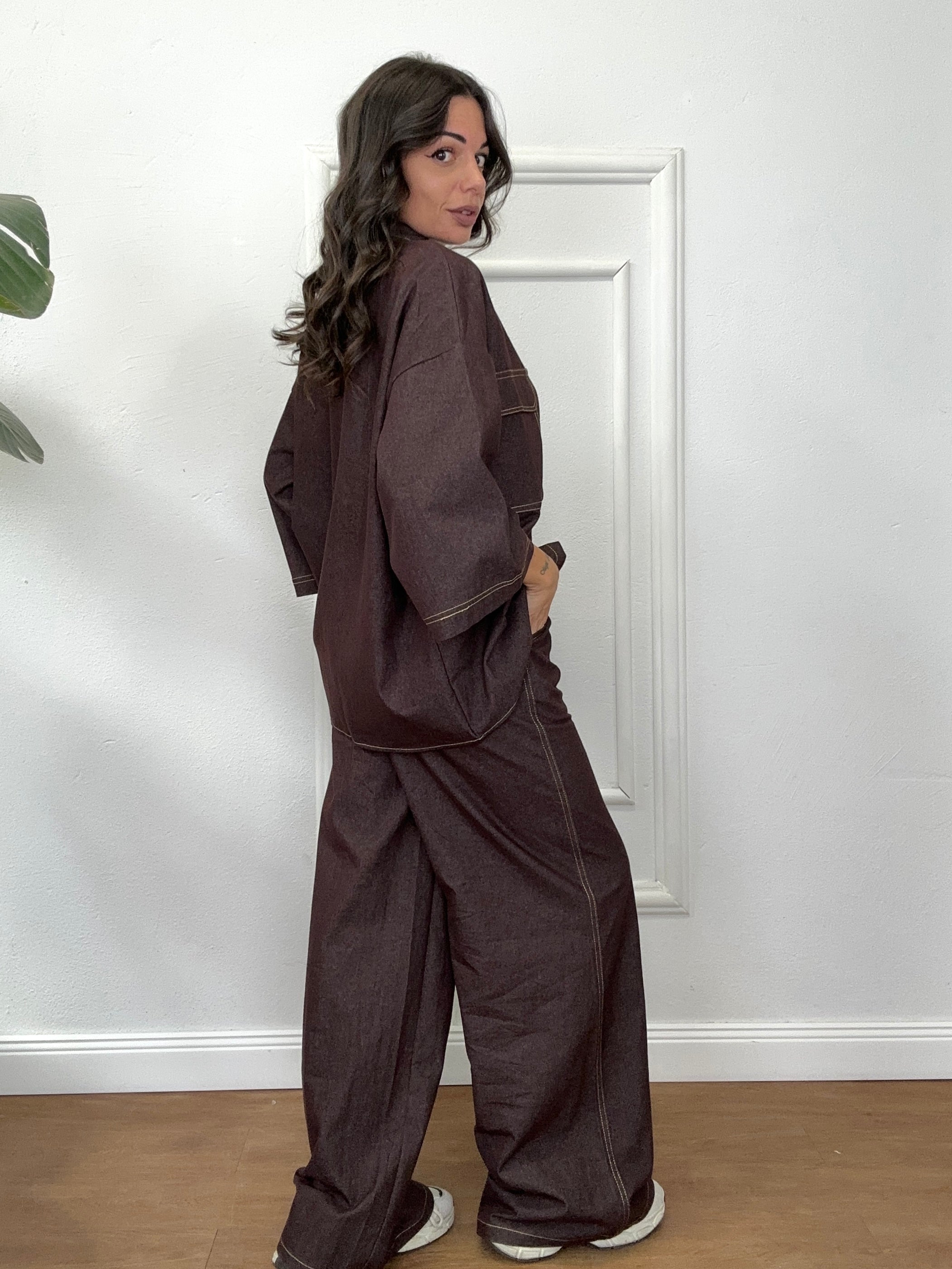 Pantalone NEW COLLECTION marrone