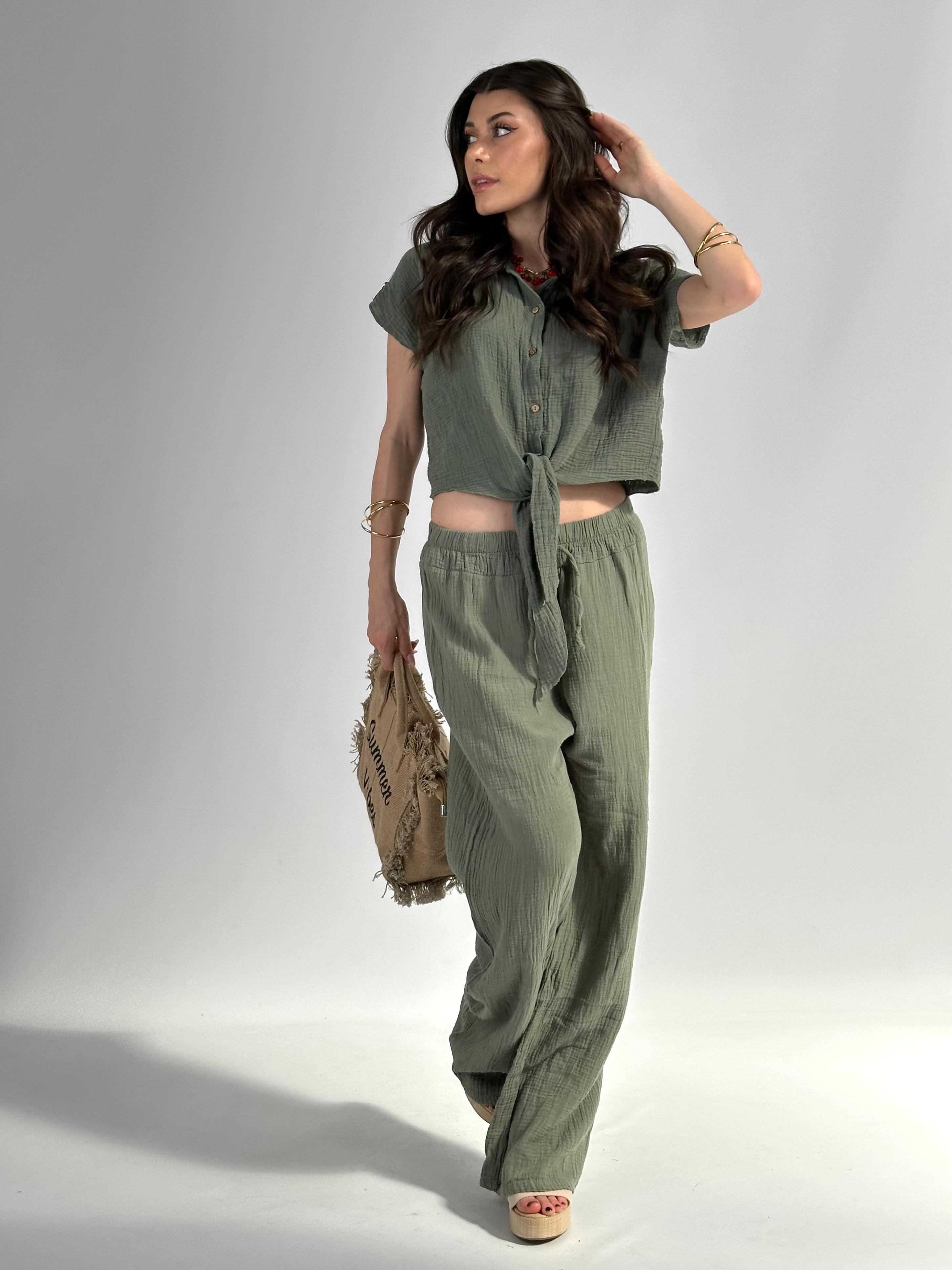 Completo Roxy verde