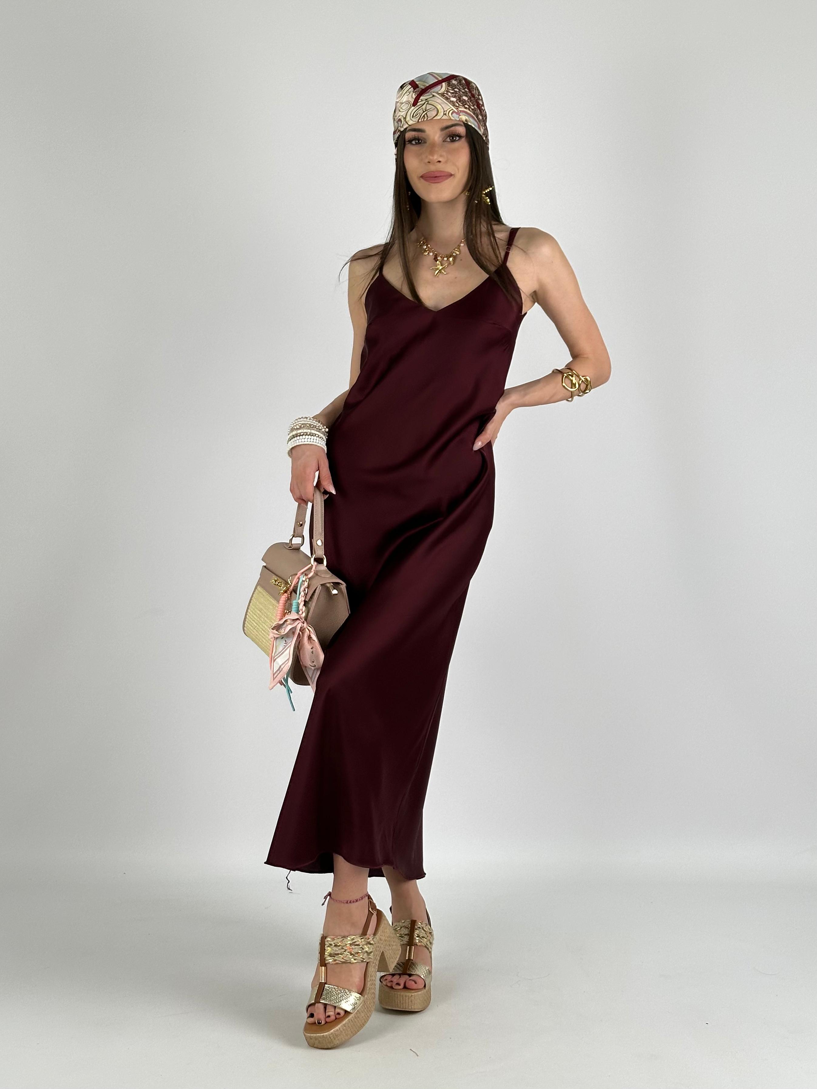 Abito madame bordeaux
