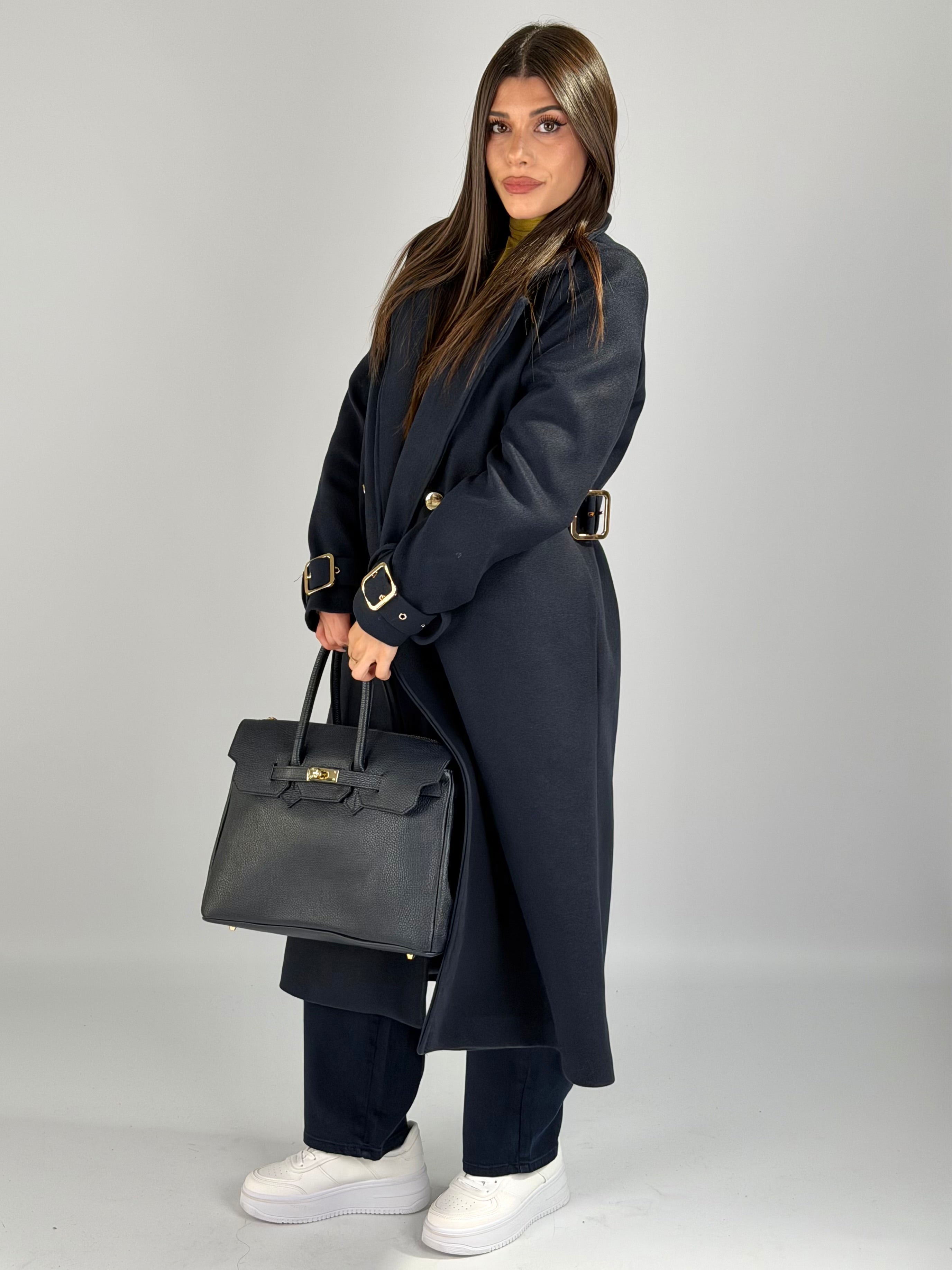 Cappotto Taylor blu