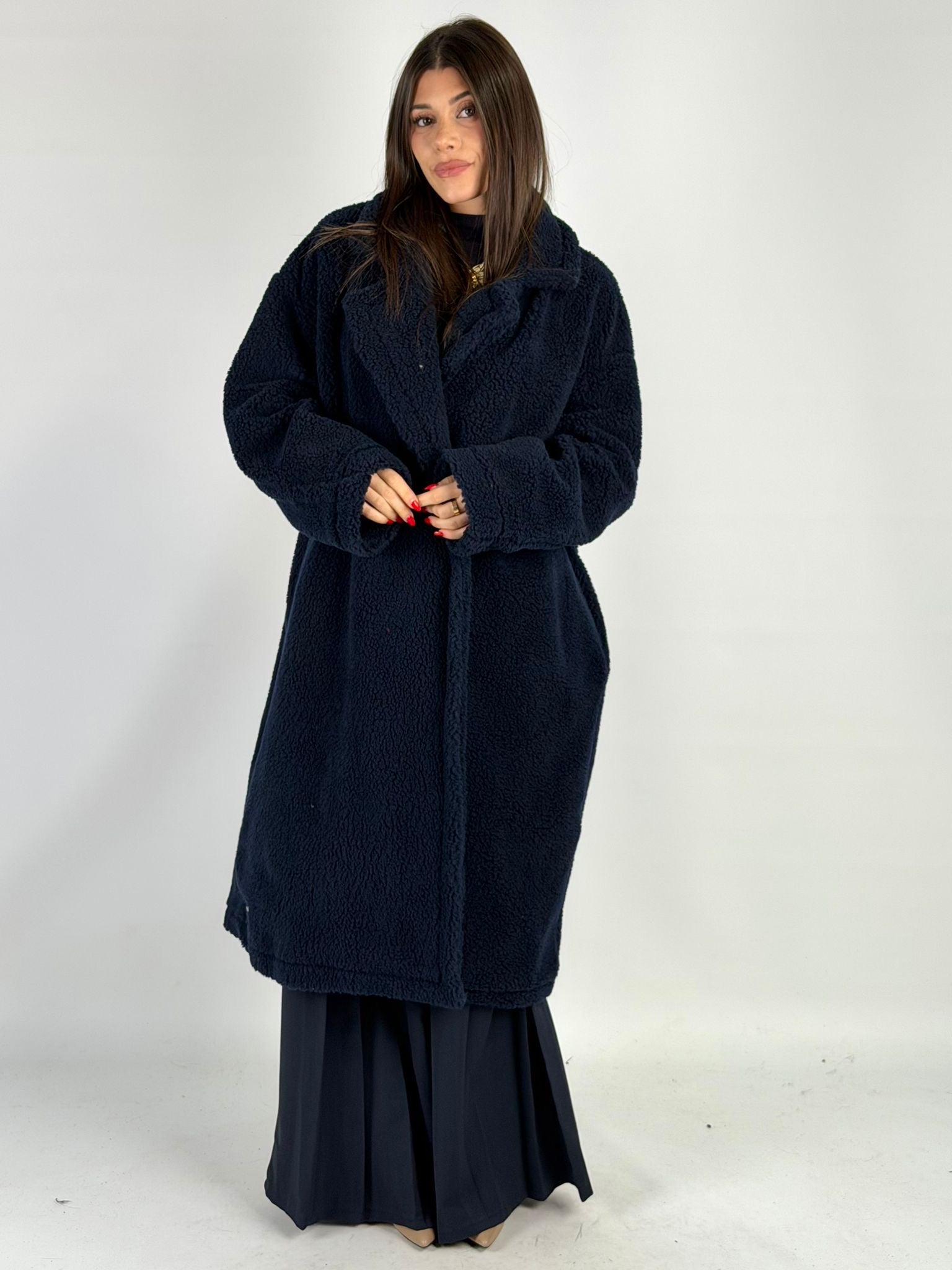 Teddy lungo Moira blu