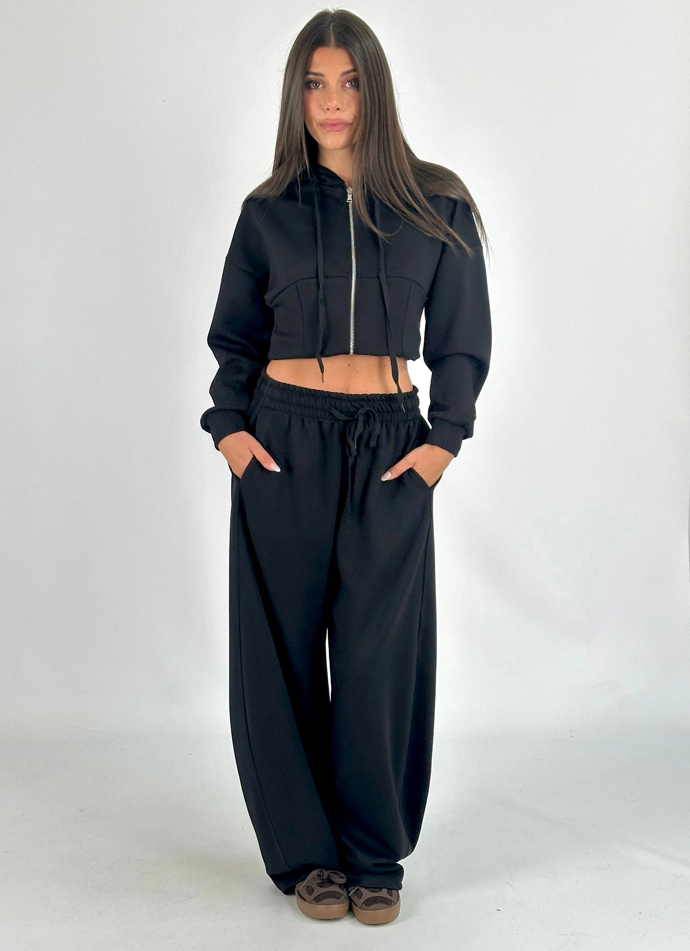 Pantalone tuta Gemma nero