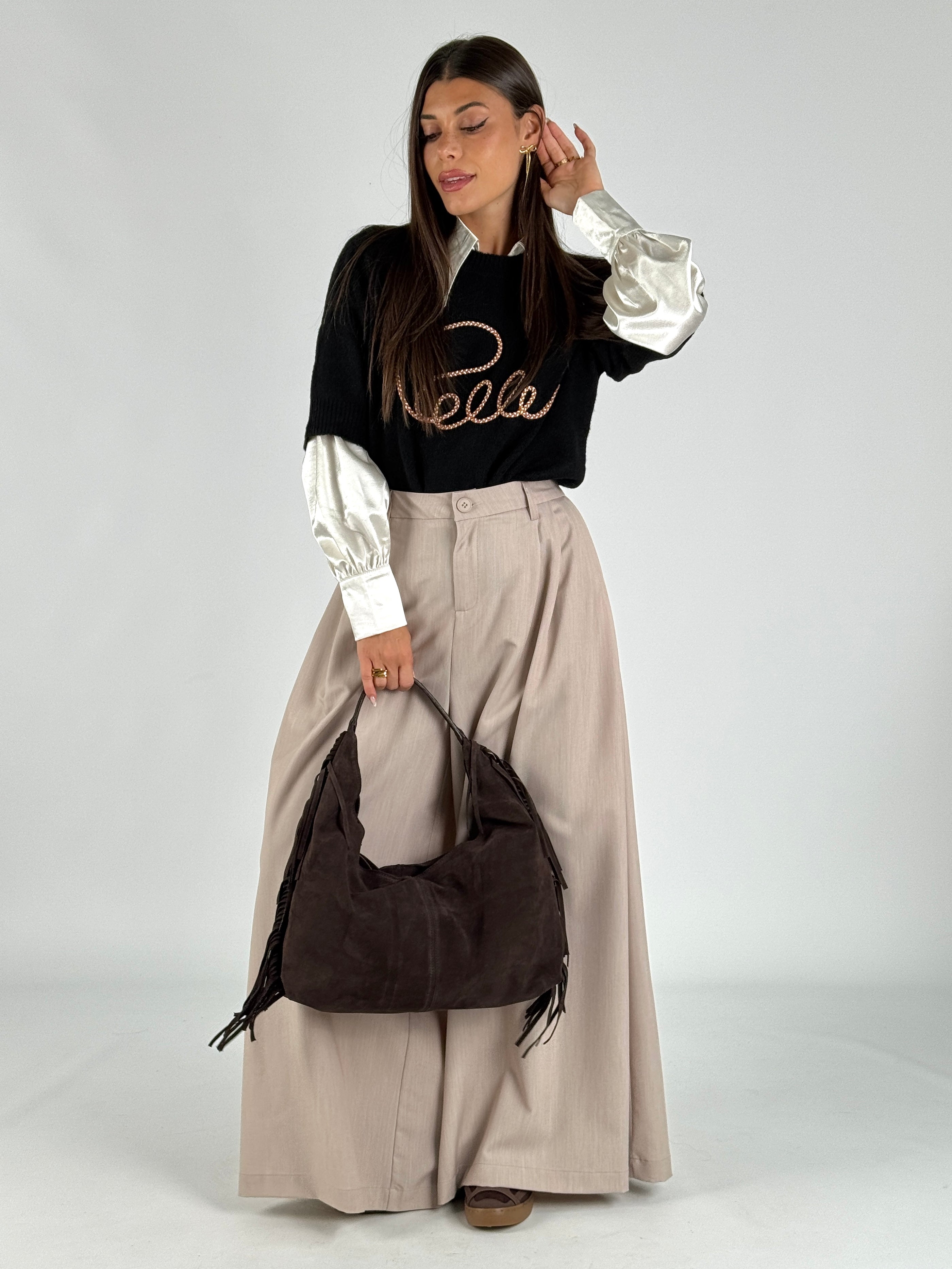 Pantalone Belle beige