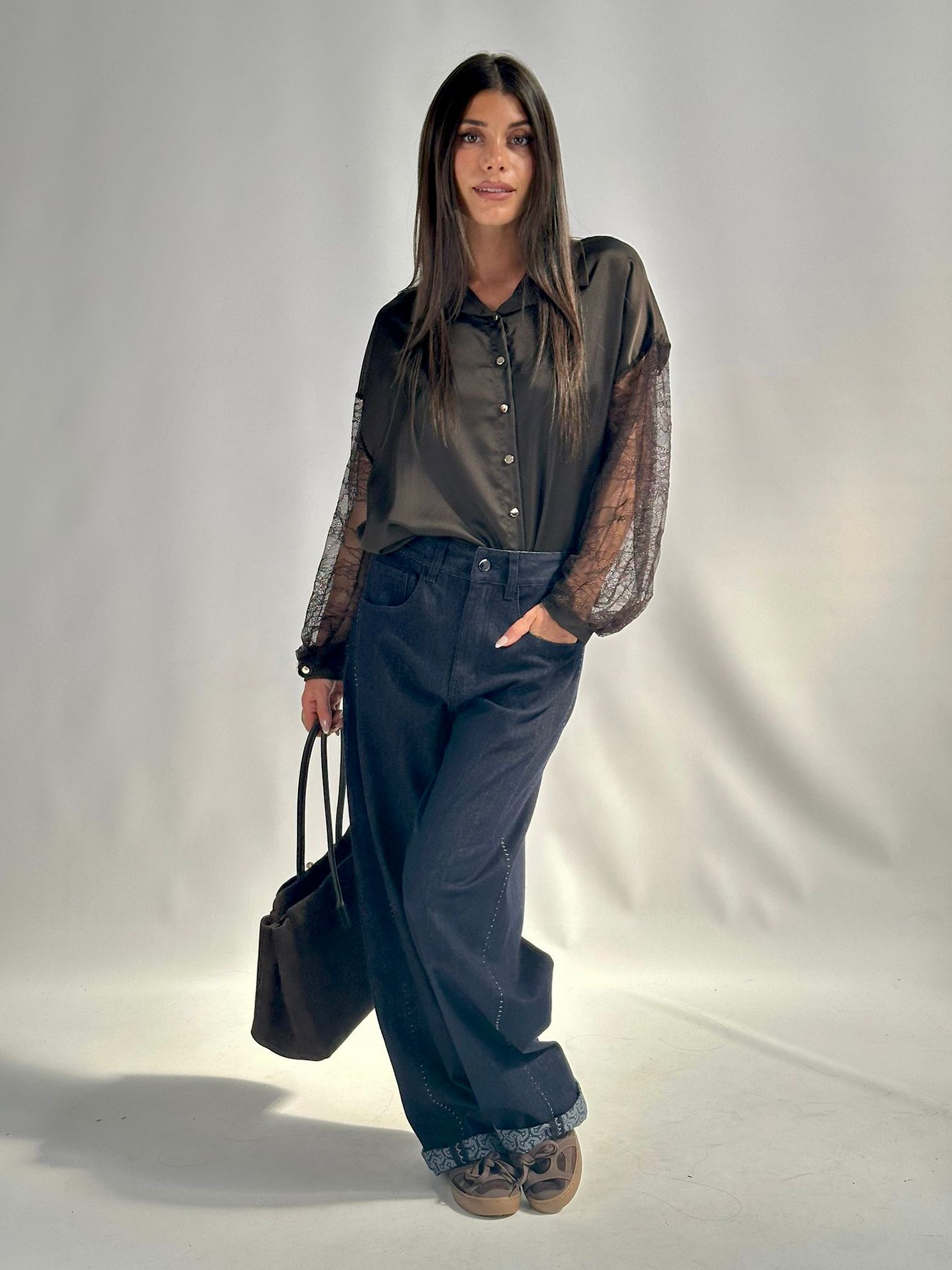 Camicia valeria nera