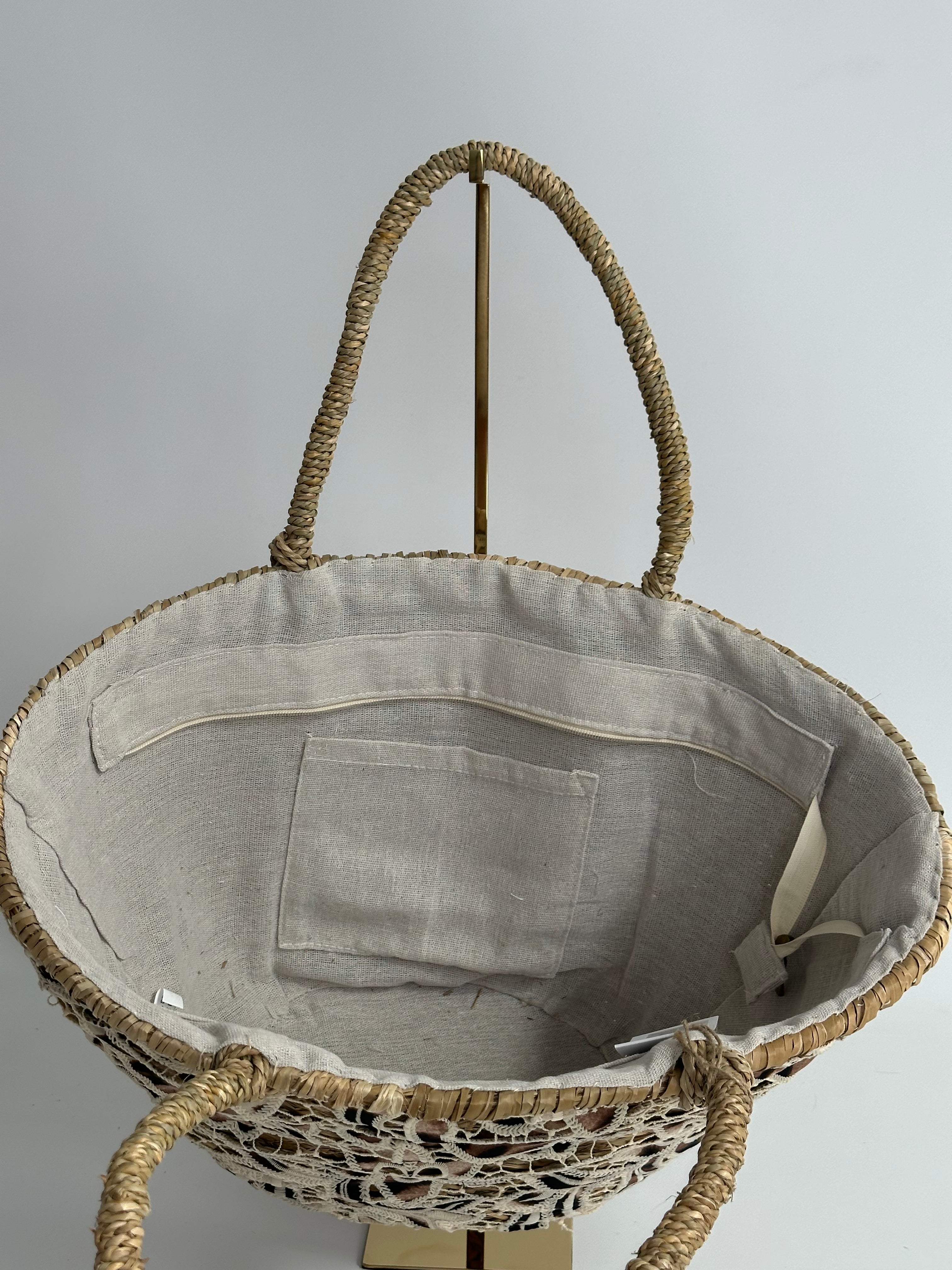 Borsa in paglia Saint Barth