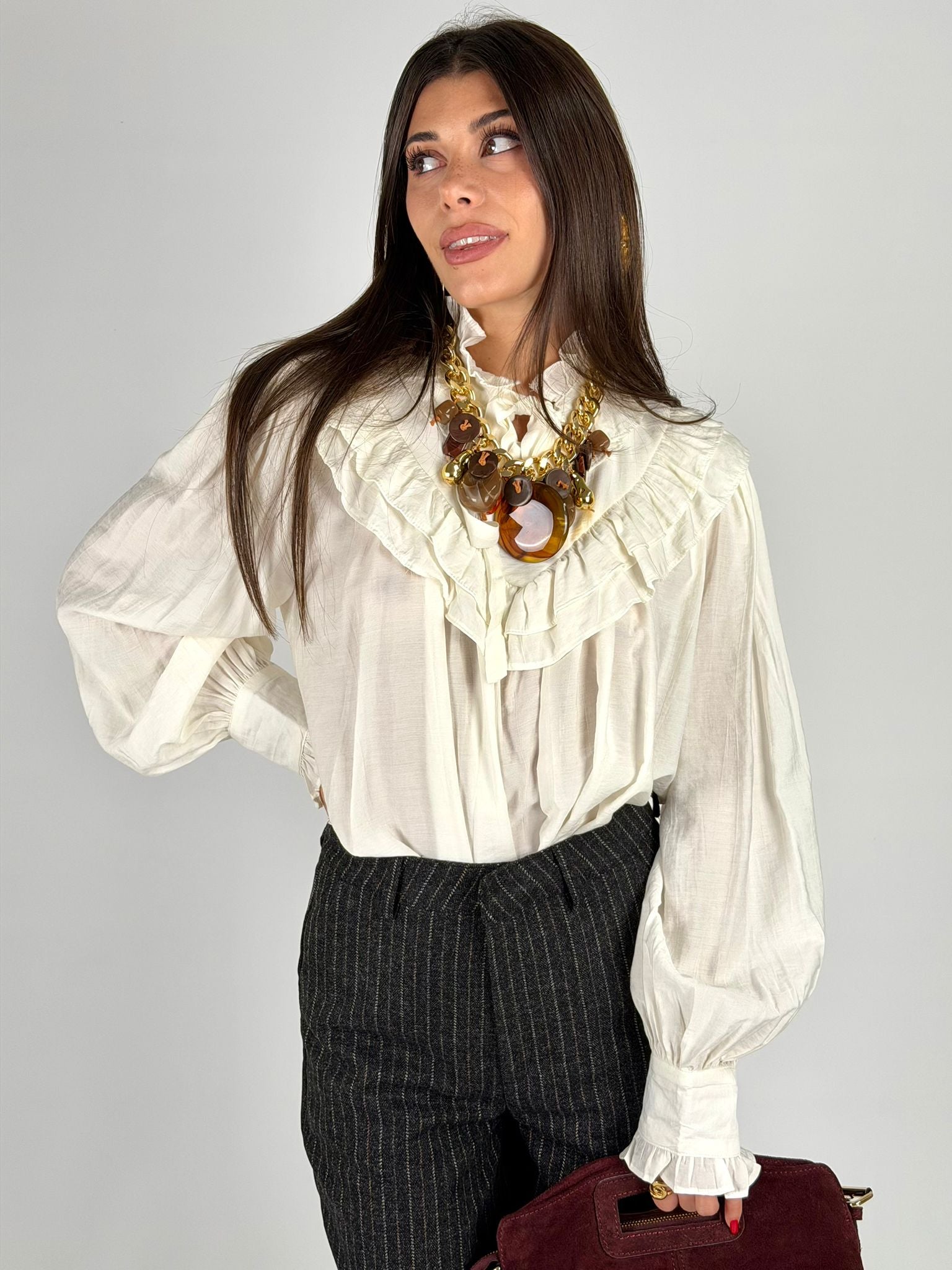 Camicia Agata bianca