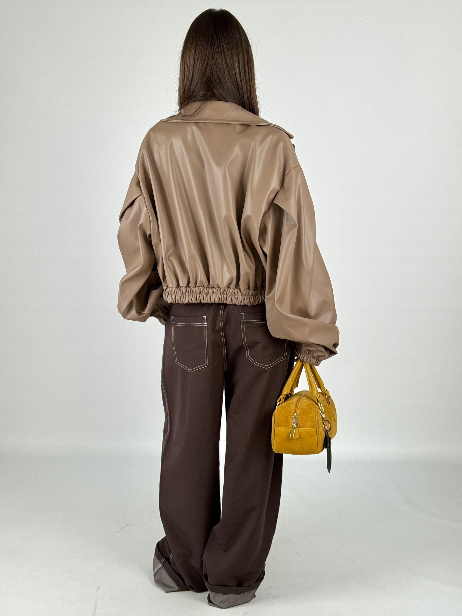 Bomber Olga beige