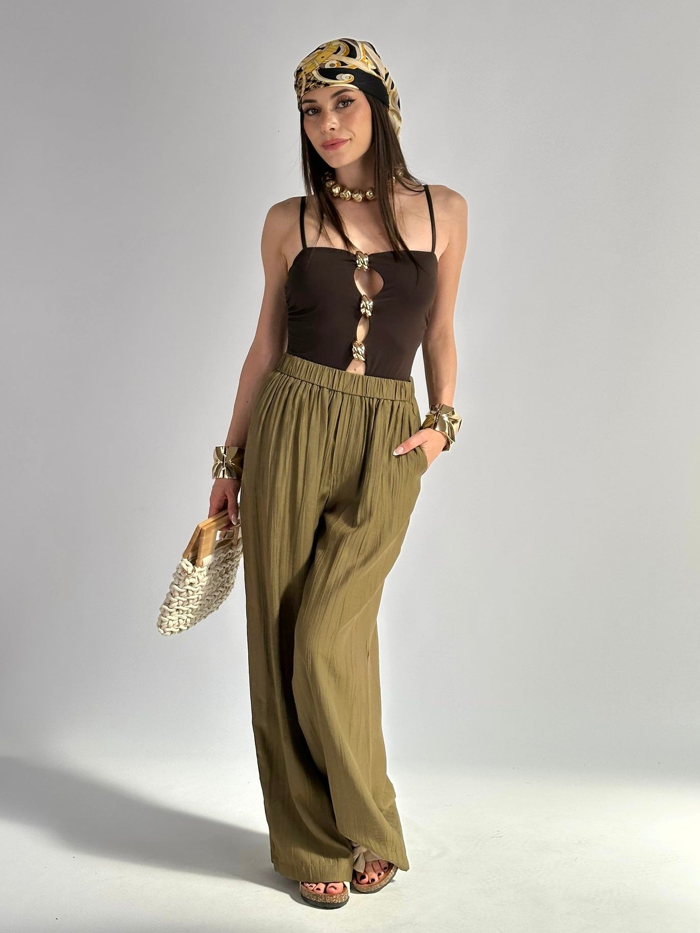 Pantalone Fly verde