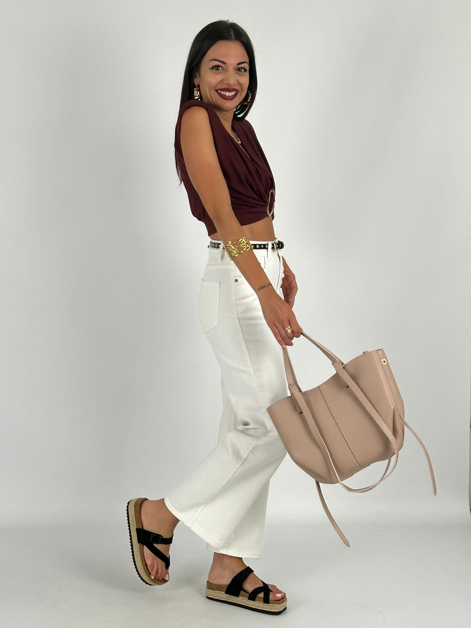 Jeans Vicy bianco
