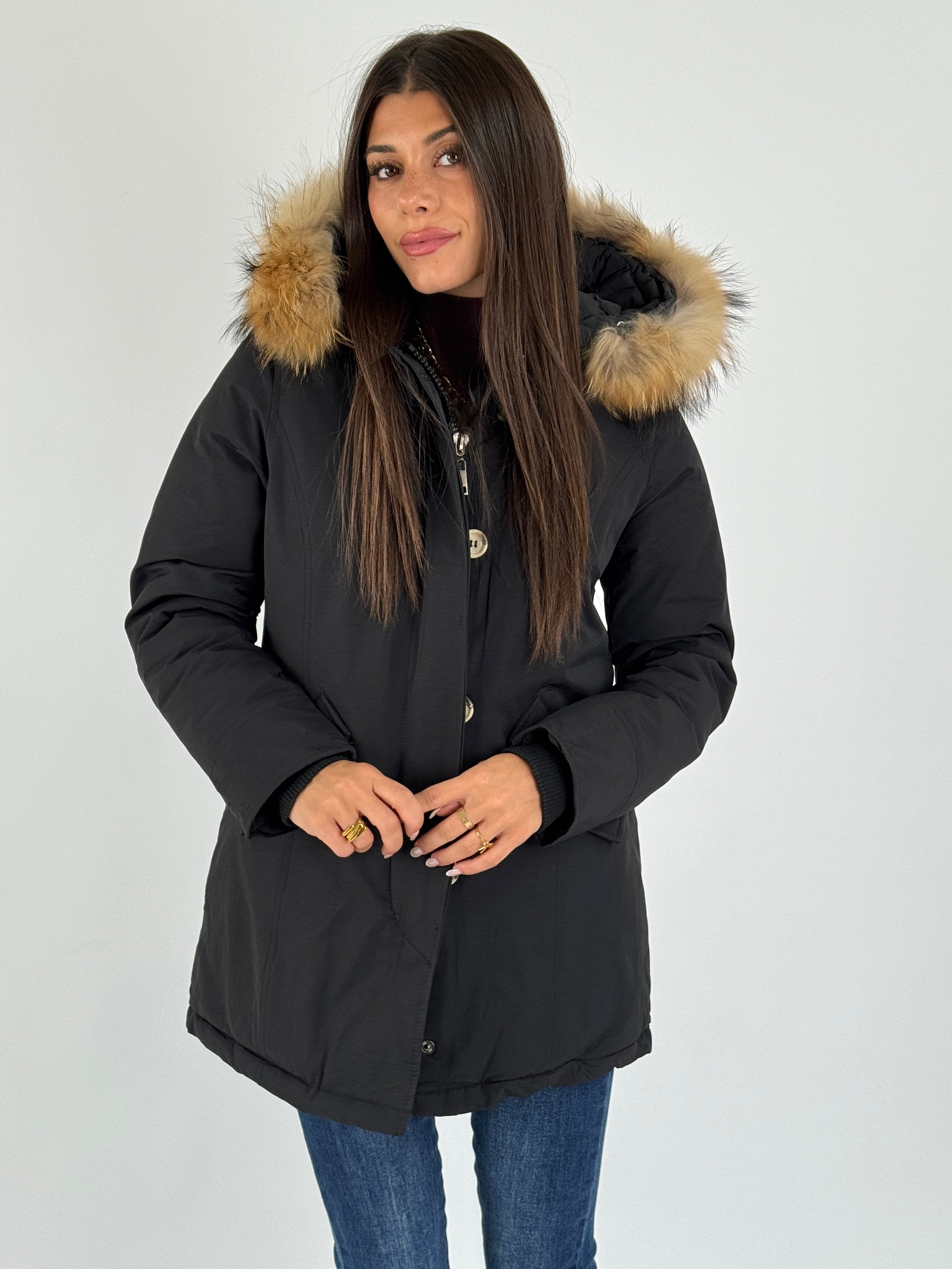 Giaccone Parka nero