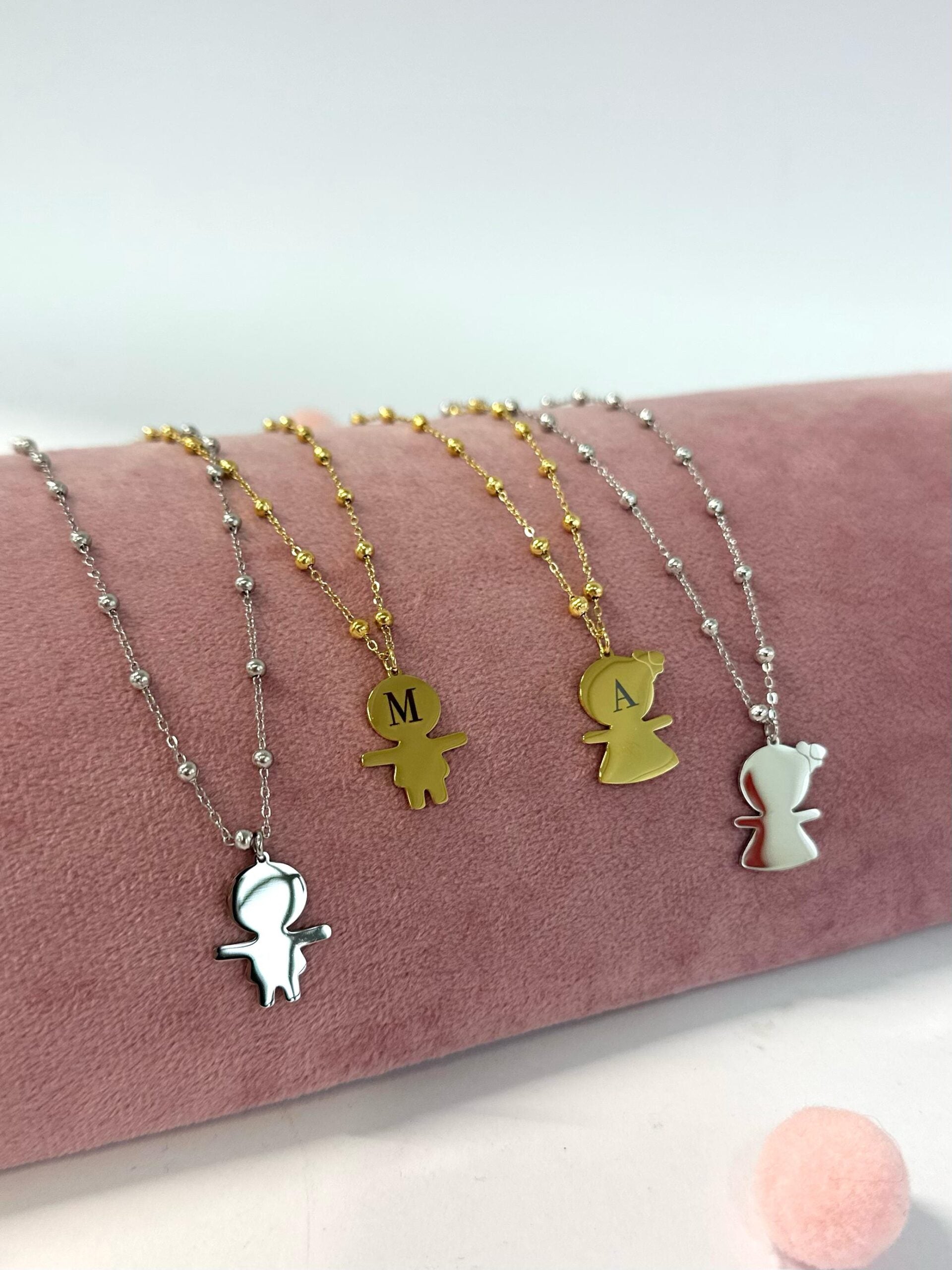 Collana bimbo bimba personalizzabile