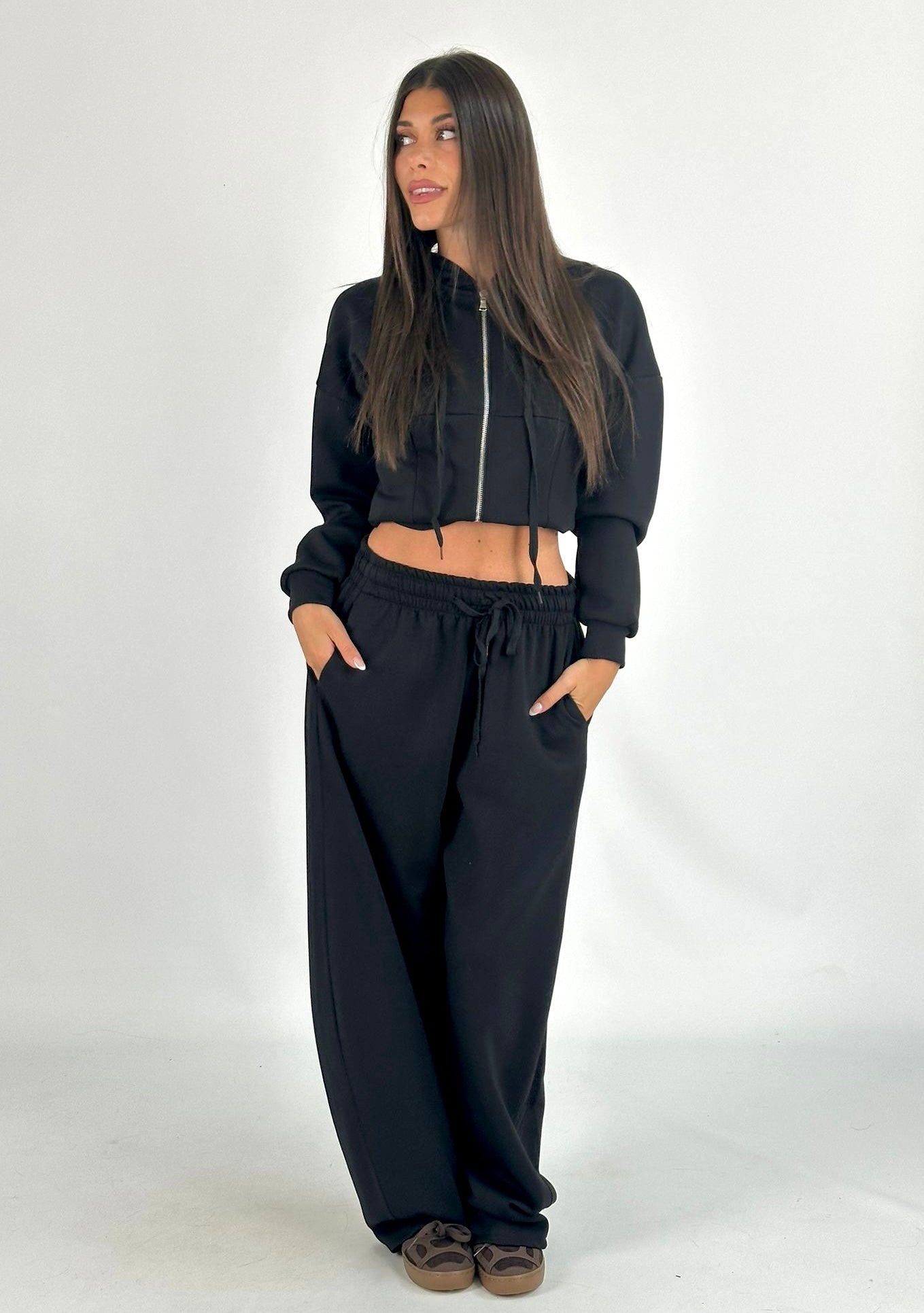 Pantalone tuta Gemma nero
