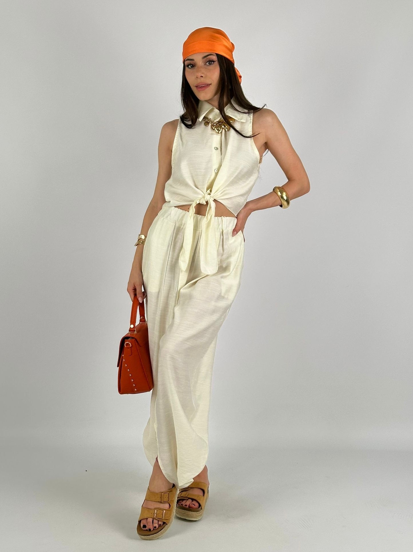 Completo nodo beige