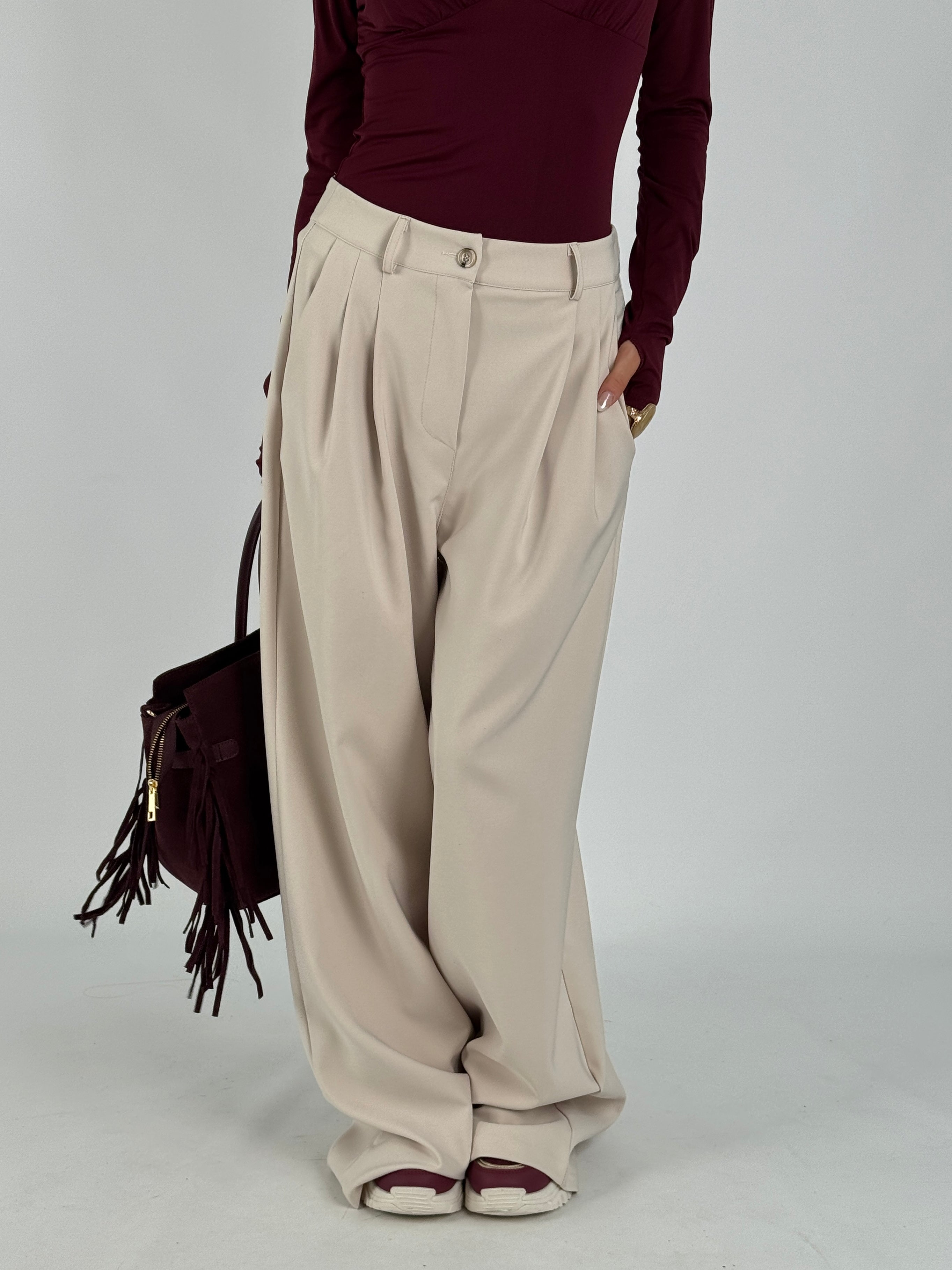 Pantalone Ambra beige