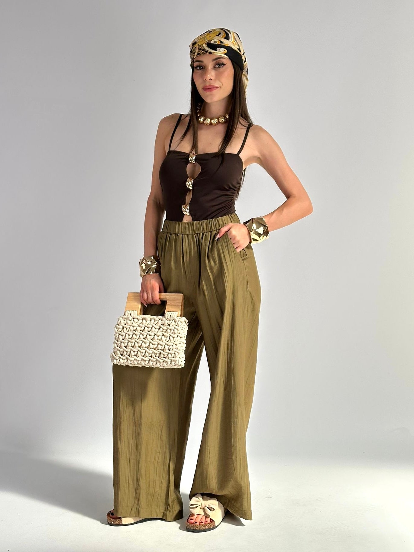 Pantalone Fly verde
