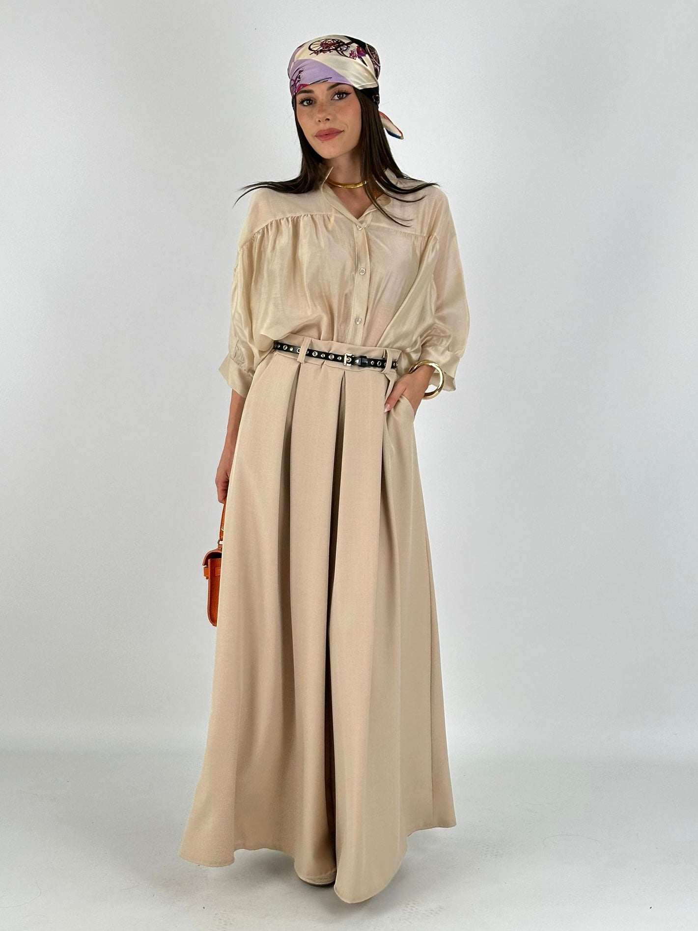 Pantalone Dorah beige