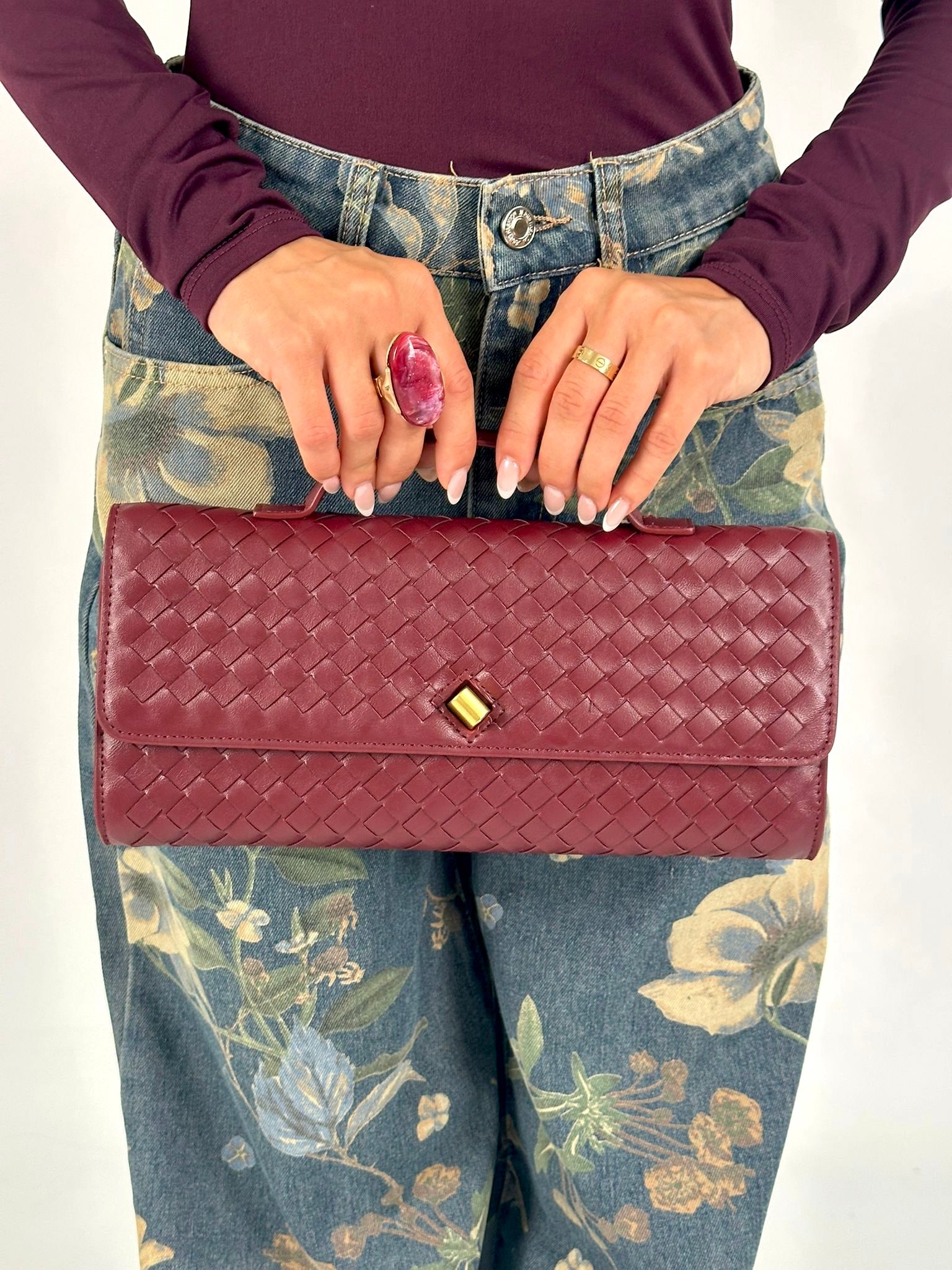 Borsa Catia bordeaux
