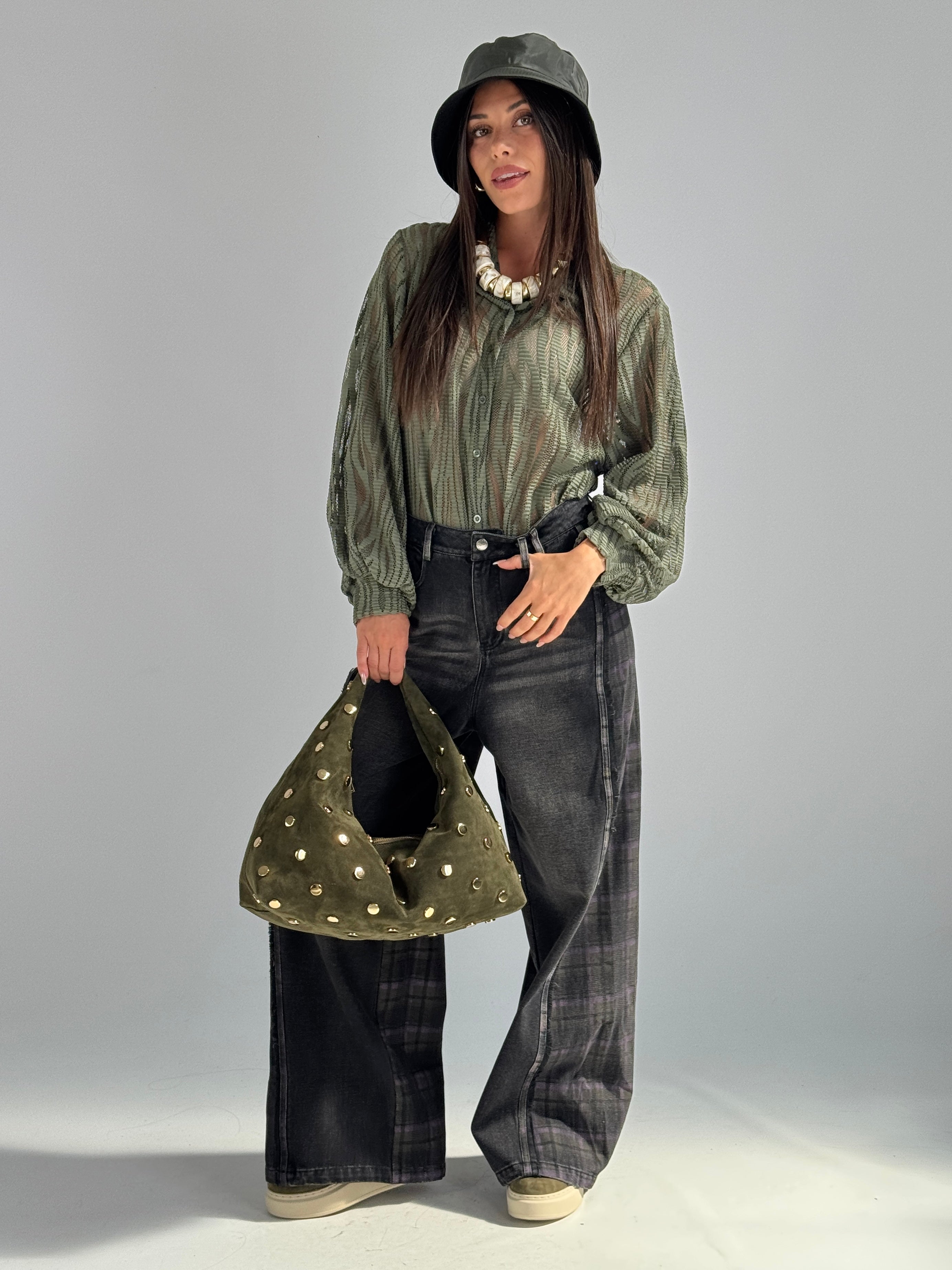 Jeans doppia fantasia
