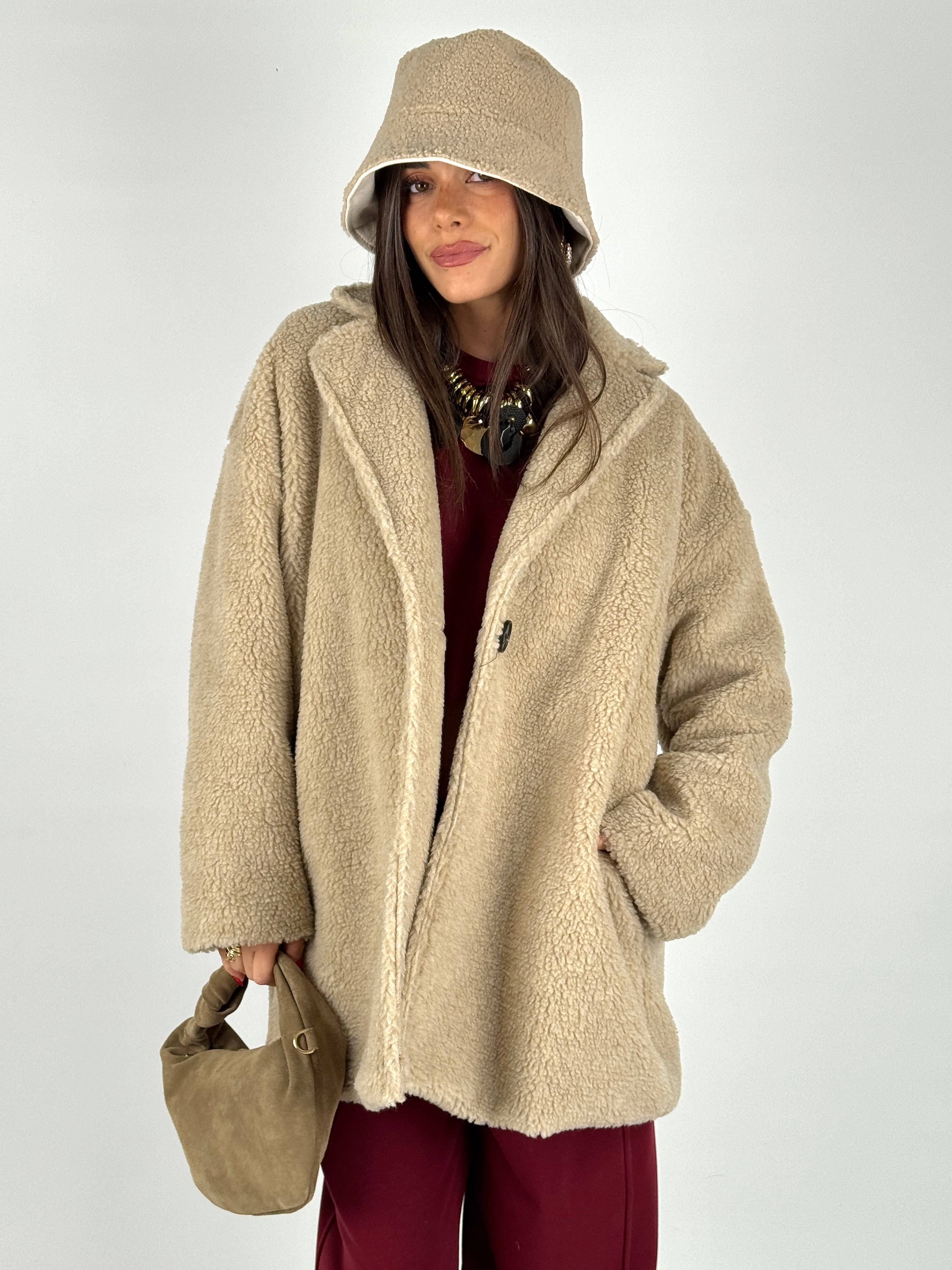 Teddy 3/4 beige